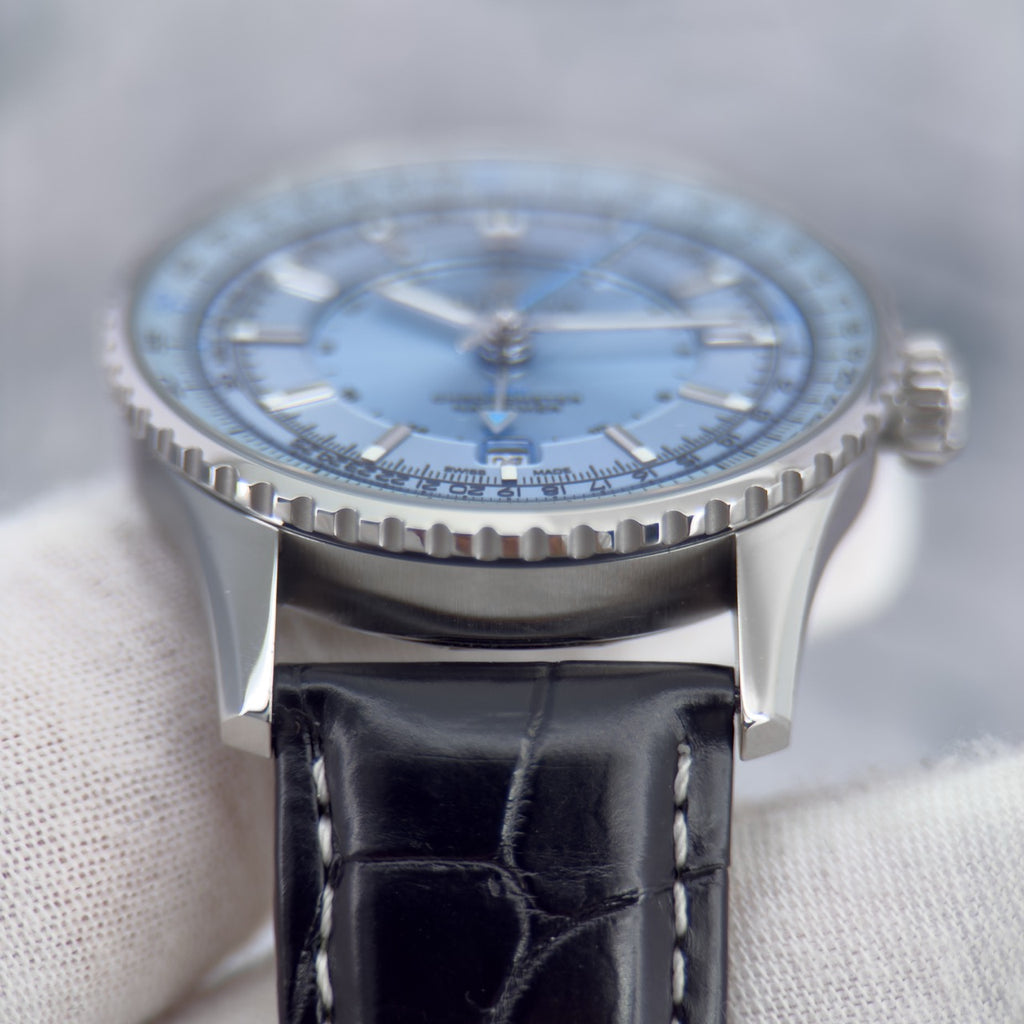 Breitling Navitimer 41 Ice Blue Dial – Full Set 2025 – Ref A32310171C1P1