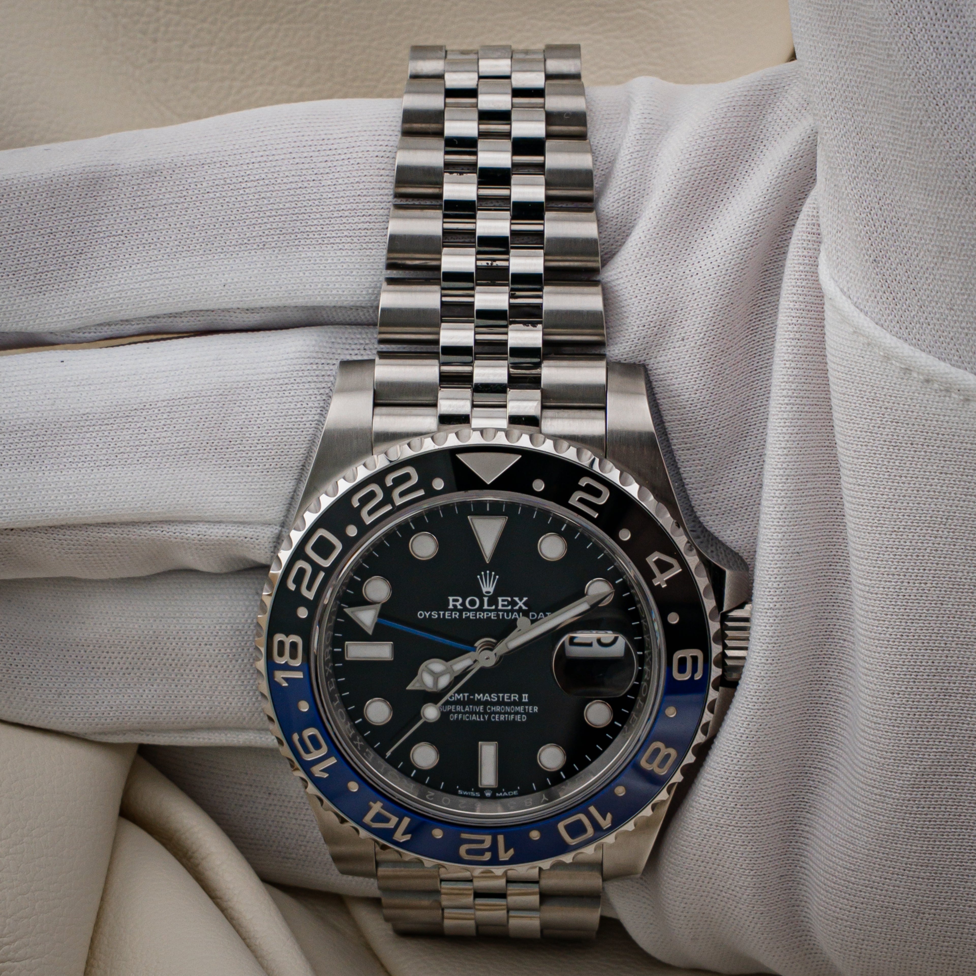 Rolex GMT-Master II "Batgirl" — Ref. 126710BLNR