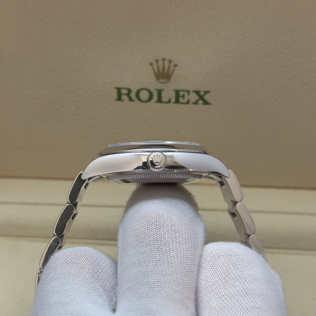 2025 Rolex Datejust 36mm 126200 Oyster Mint Green Dial. Full Set Incl white tag