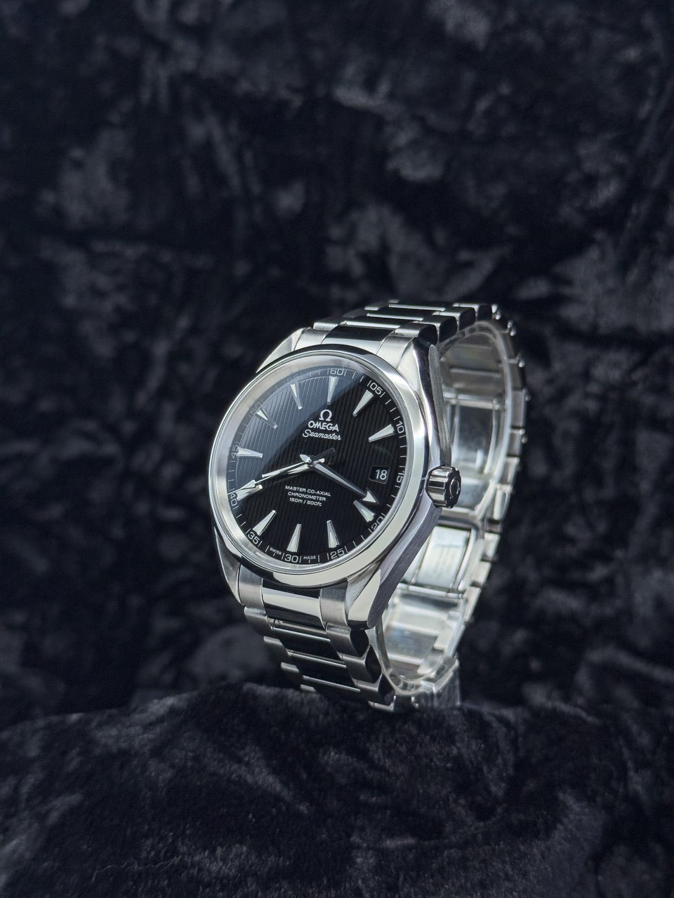Omega Seamaster Aqua Terra 150M — Black Dial — Ref. 231.10.42.21.01.003 — 2015 — Box & Papers