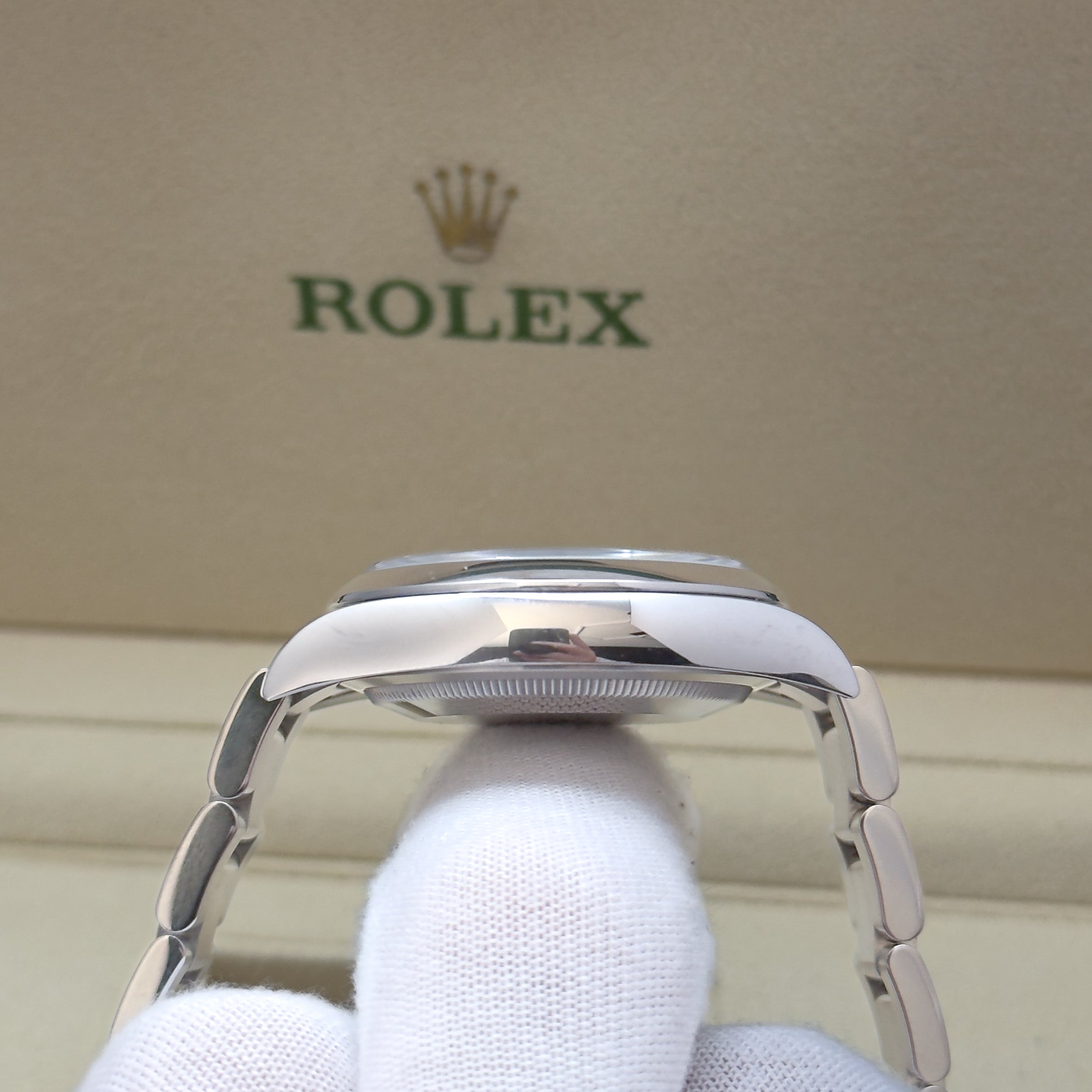 2025 Rolex Datejust 36mm 126200 Oyster Mint Green Dial. Full Set Incl white tag