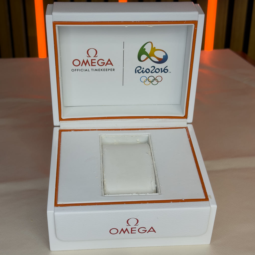 Pre-owned Omega Seamaster Diver 300M Rio 2016 Limited Edition Ref. 522.30.41.20.01.001 — The Crown & Crystal Chandler AZ