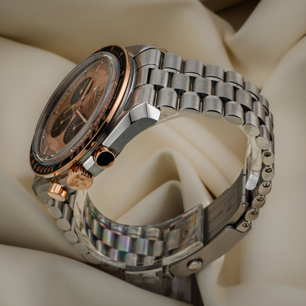 Omega Speedmaster Moonwatch Professional — Steel and Sedna Gold Ref. 310.23.42.50.99.001 — Full Set