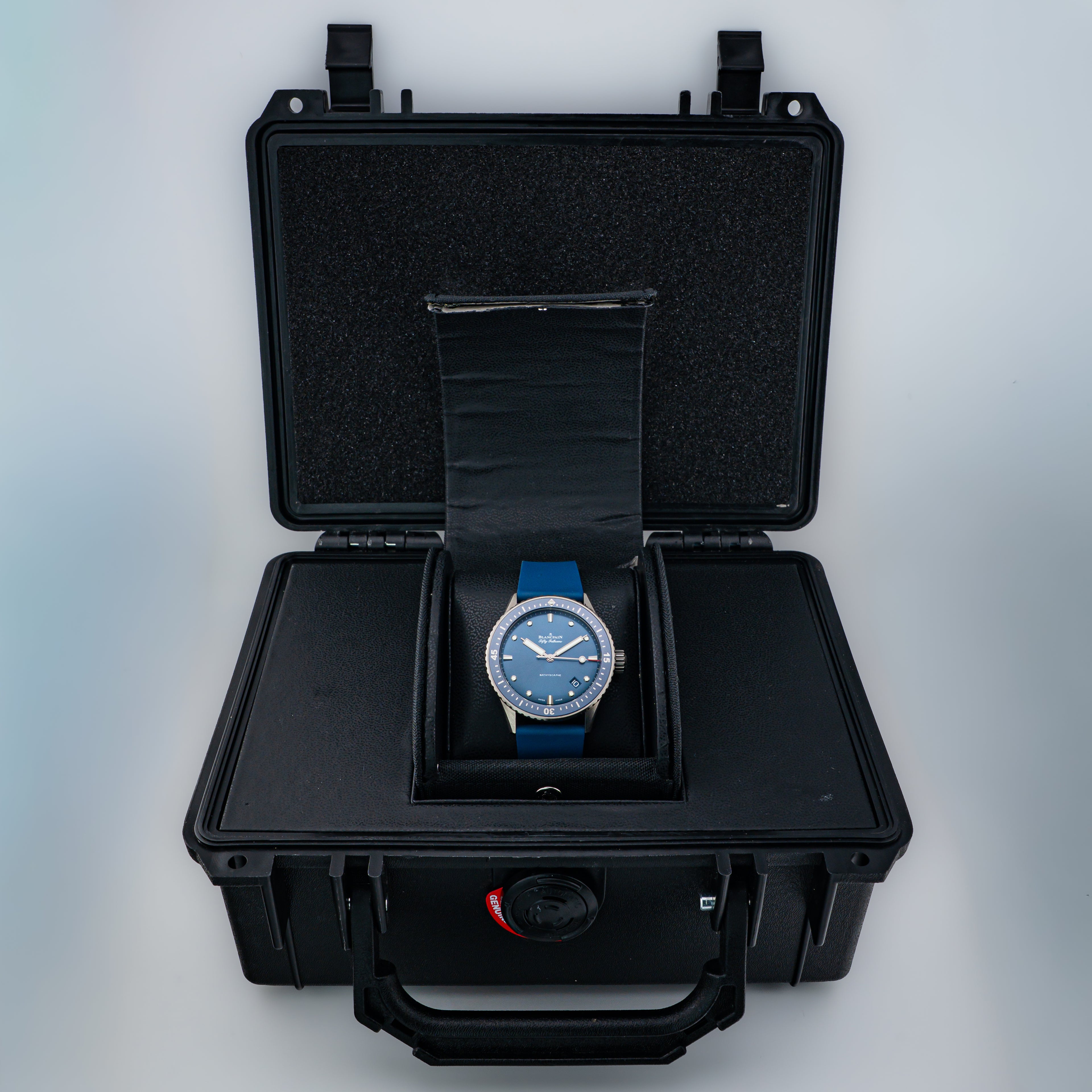 Blancpain Fifty Fathoms Bathyscaphe — Grey Ceramic — Ref. 5000-0240-052A — 2023 — Full Set