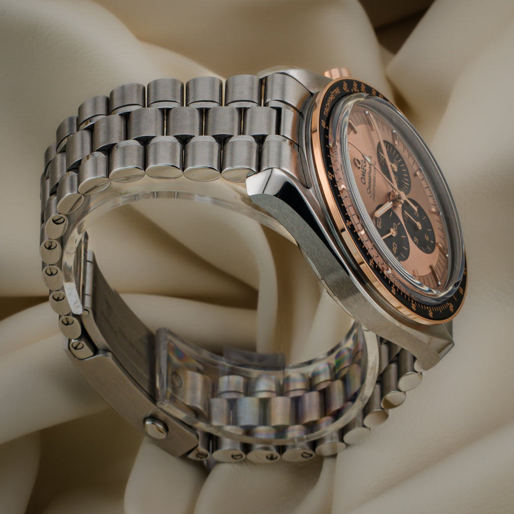 Omega Speedmaster Moonwatch Professional — Steel and Sedna Gold Ref. 310.23.42.50.99.001 — Full Set
