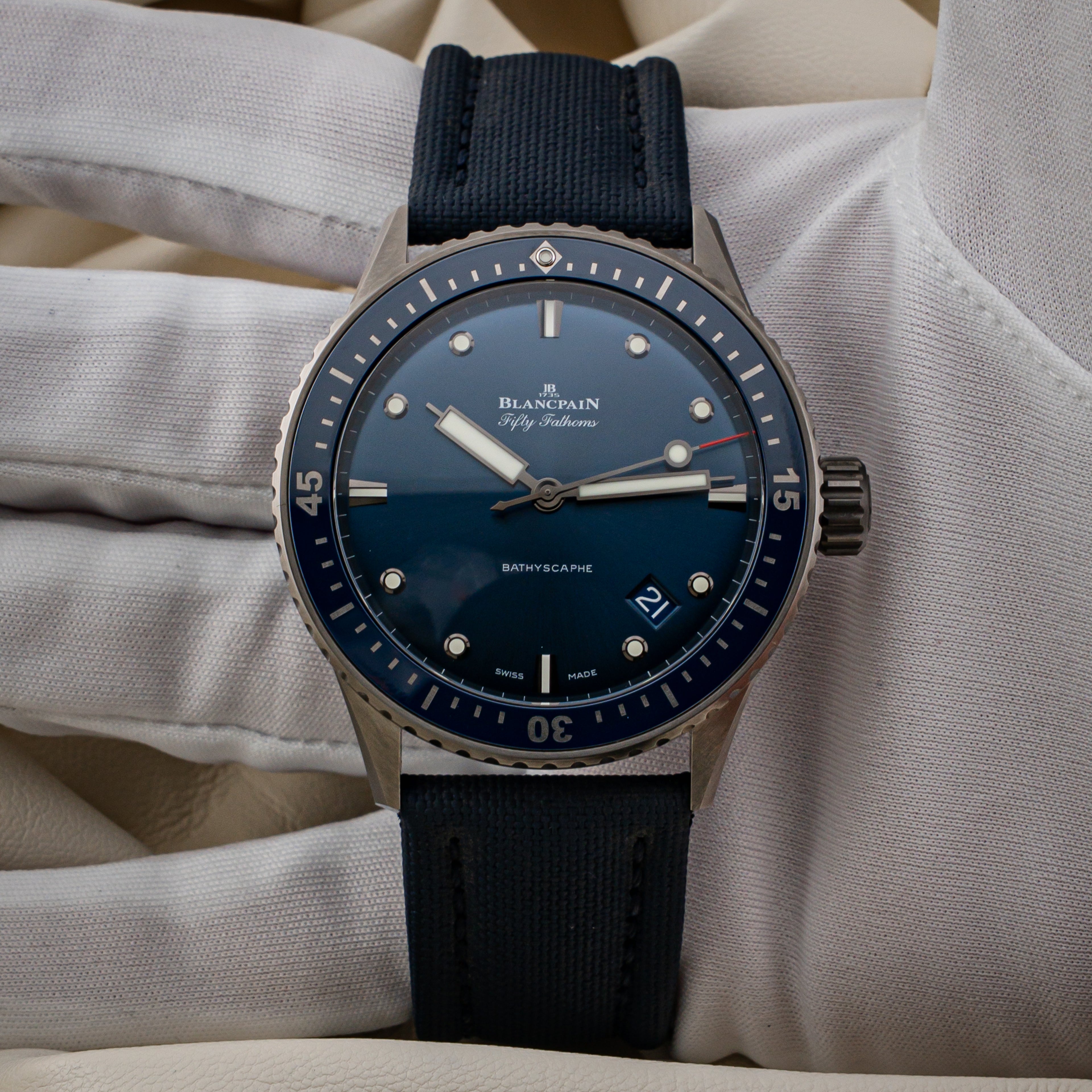 Blancpain Fifty Fathoms Bathyscaphe — Ref. 5000-0240-052A