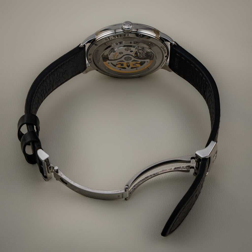 Glashütte Original Sixties Panorama Date — Green Dial — Ref. 2-39-47-04-02-04 — 2018 — Box & Papers