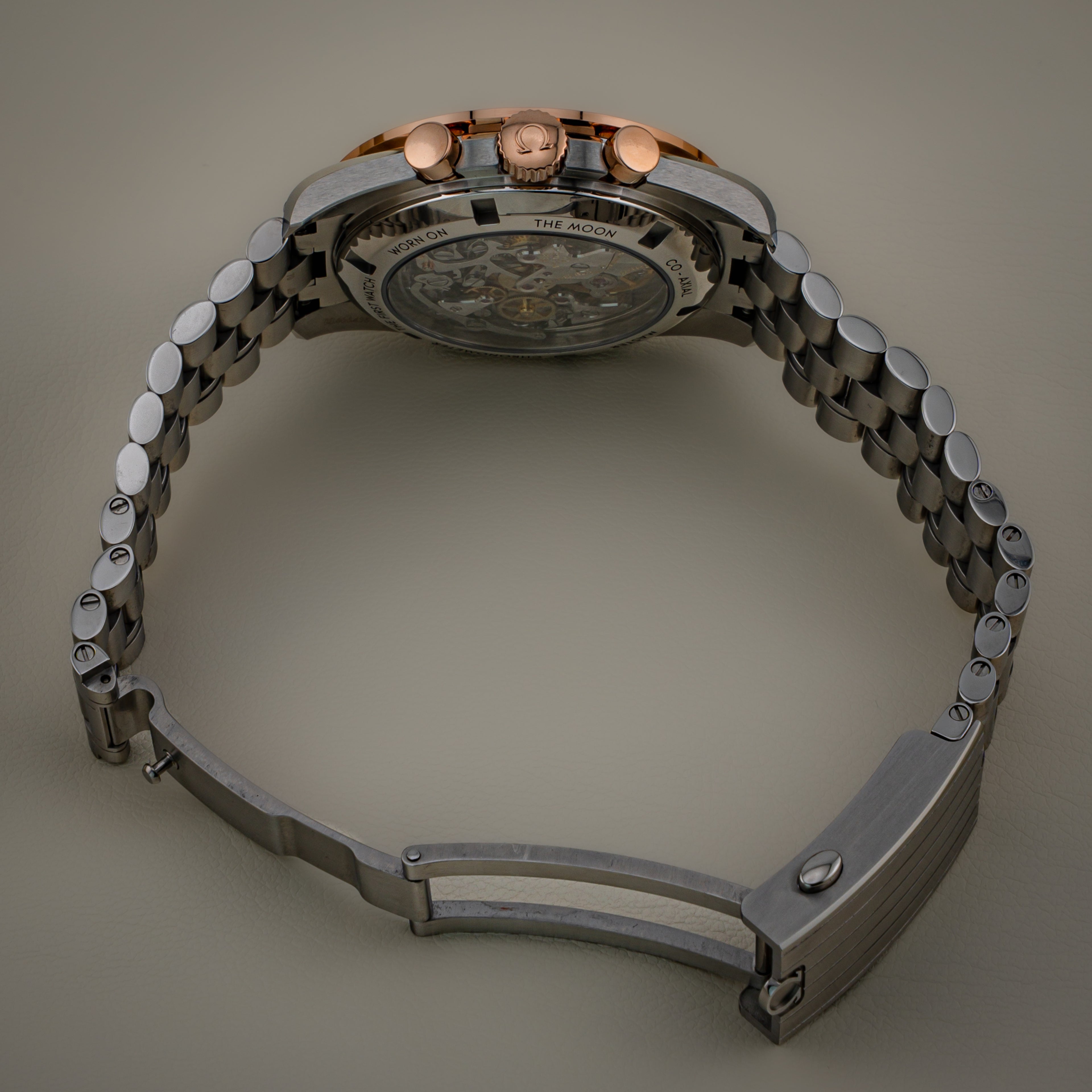 Omega Speedmaster Moonwatch Professional — Steel and Sedna Gold Ref. 310.23.42.50.99.001 — Full Set