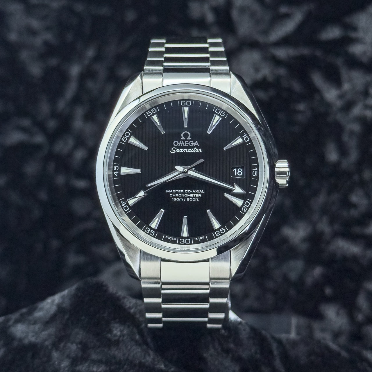 Omega Seamaster Aqua Terra 150M — Black Dial — Ref. 231.10.42.21.01.003 — 2015 — Box & Papers