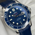 Omega Seamaster Diver 300M "Blue Wave" — Ref. 210.32.42.20.03.001