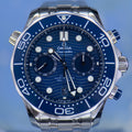 Omega Seamaster Diver 300m Chronograph 44 210.30.44.51.03.001 Blue Dial