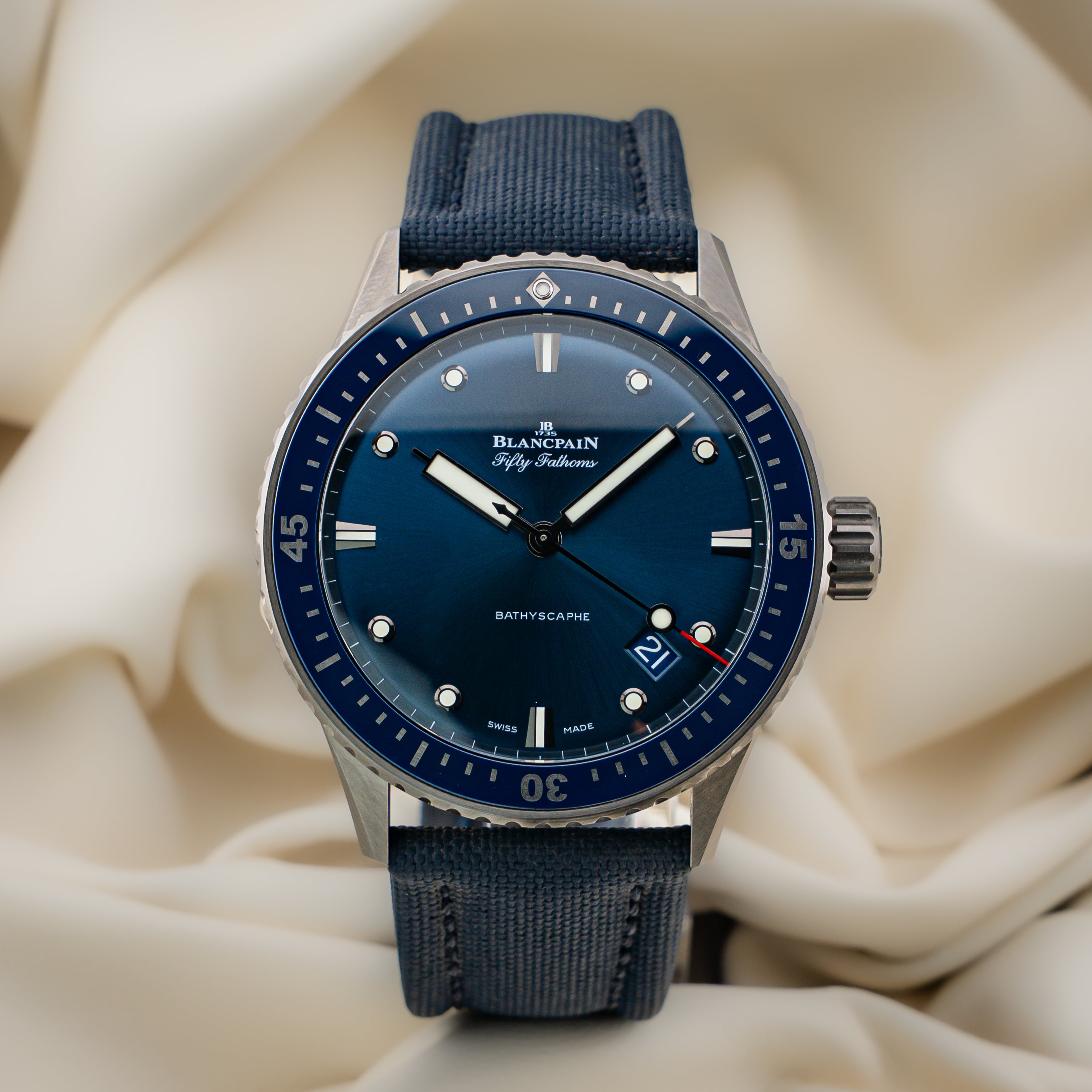 Blancpain Fifty Fathoms Bathyscaphe — Ref. 5000-0240-052A