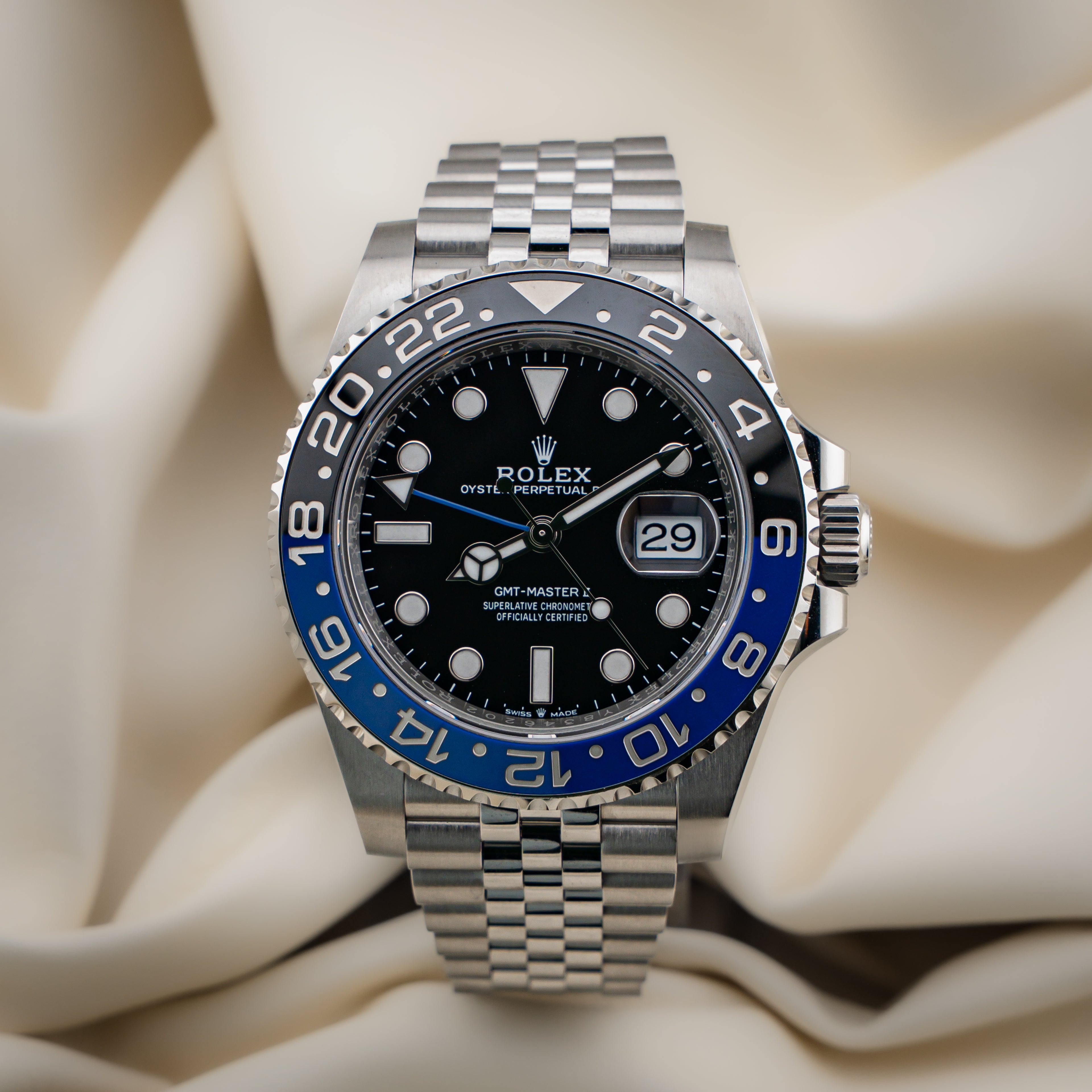Rolex GMT-Master II "Batgirl" — Ref. 126710BLNR