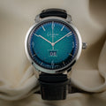 Glashütte Original Sixties Panorama Date — Green Dial — Ref. 2-39-47-04-02-04 — 2018 — Box & Papers