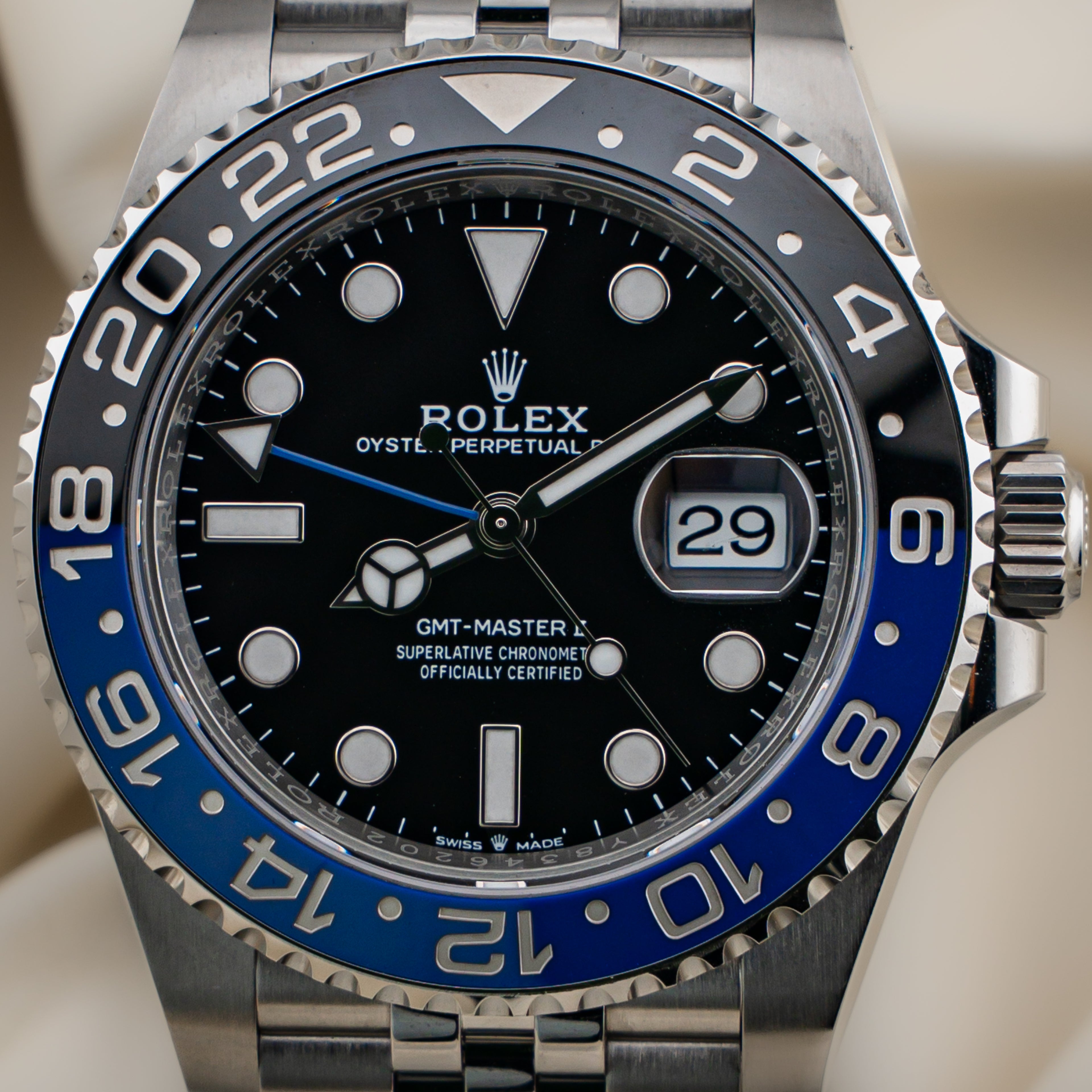 Rolex GMT-Master II "Batgirl" — Ref. 126710BLNR