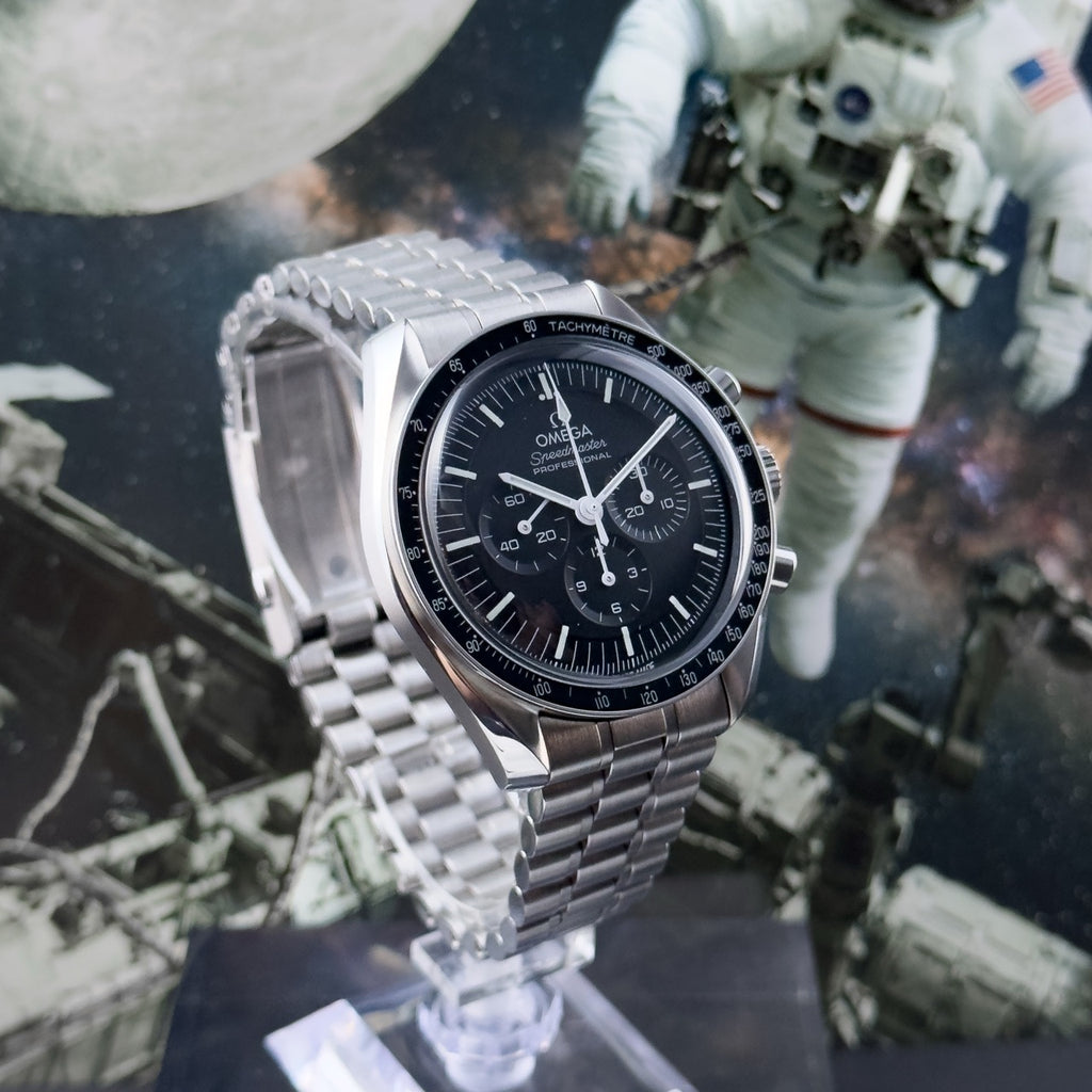 Pre-Owned Omega Speedmaster Professional Moonwatch Full Set & Full Links