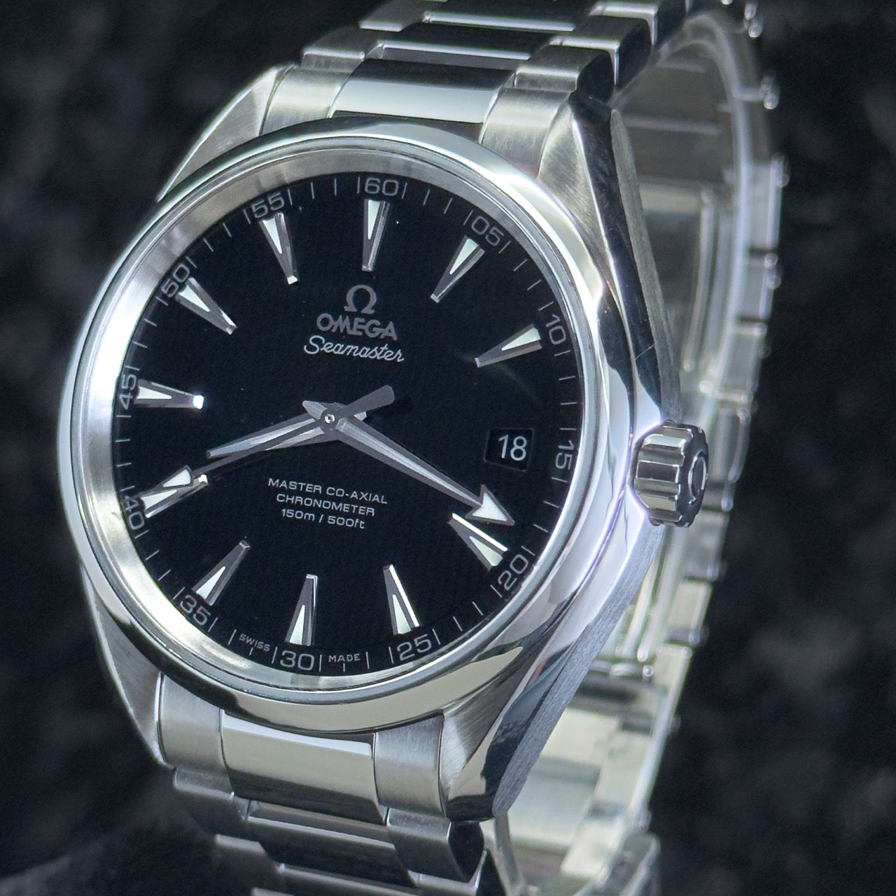 Omega Seamaster Aqua Terra 150M — Black Dial — Ref. 231.10.42.21.01.003 — 2015 — Box & Papers