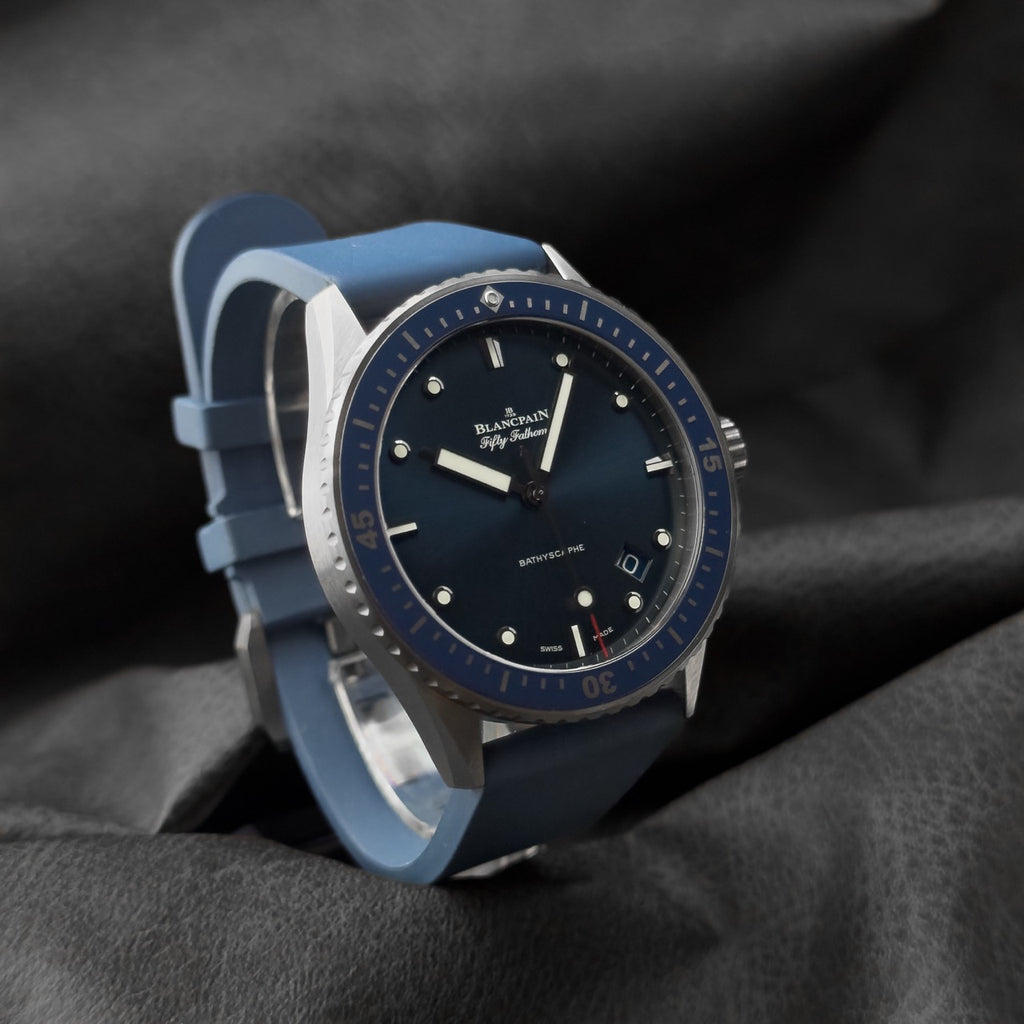 Blancpain Fifty Fathoms Bathyscaphe — Grey Ceramic — Ref. 5000-0240-052A — 2023 — Full Set