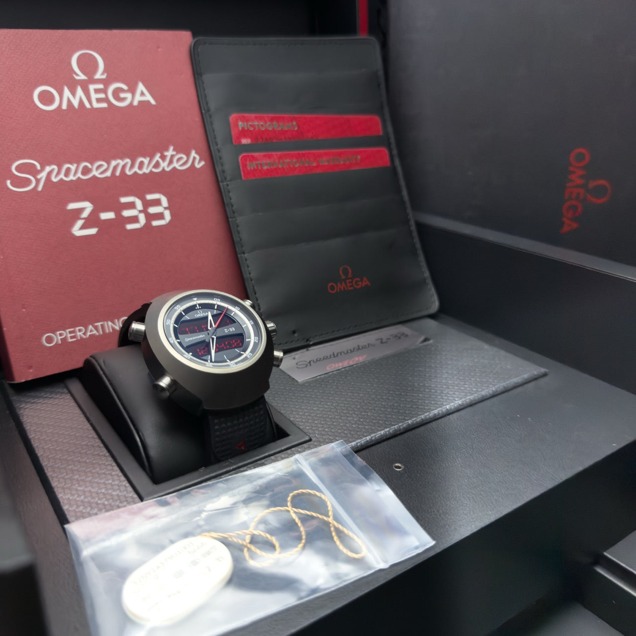 Omega Speedmaster Spacemaster Z-33 Titanium Watch 325.92.43.79.01.001