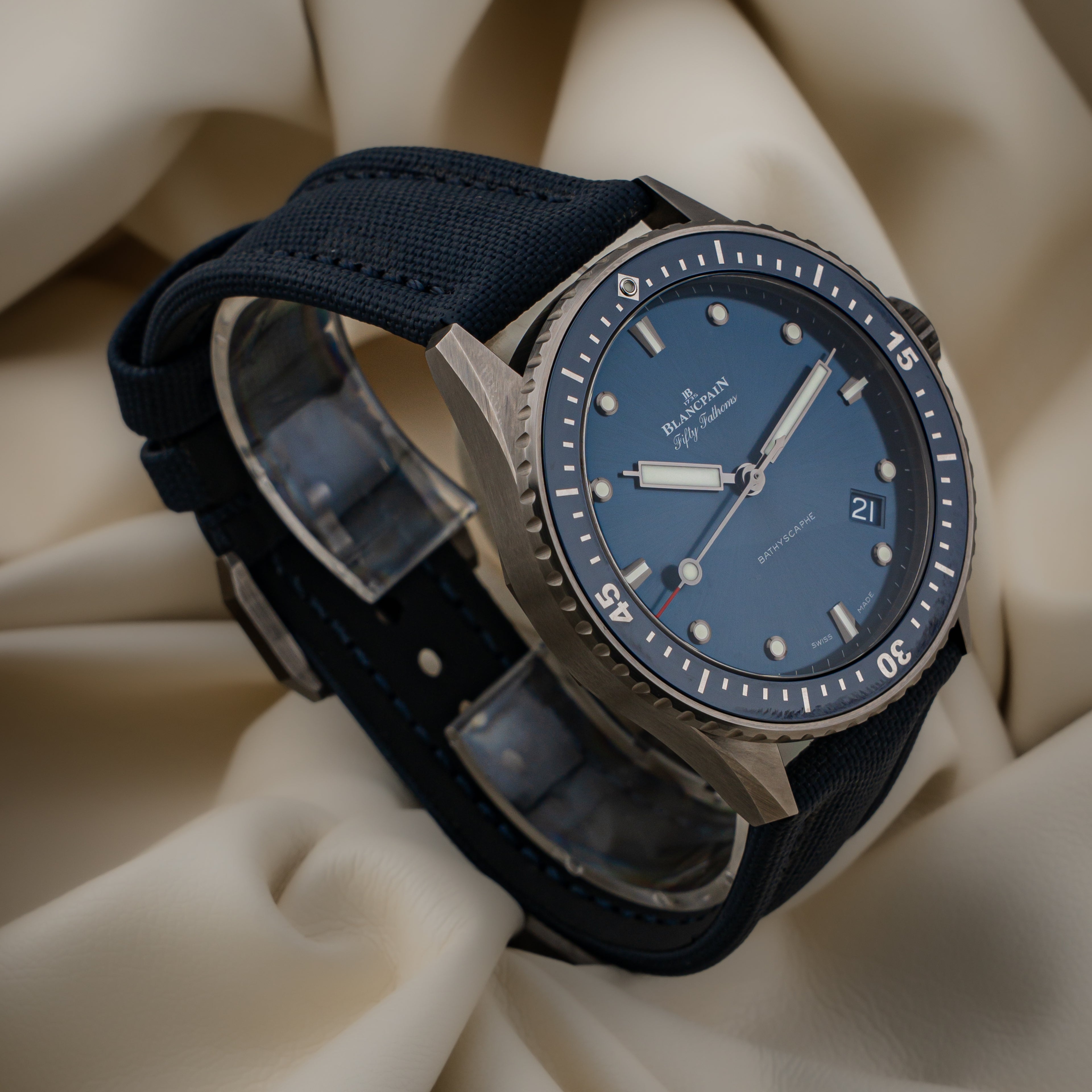 Blancpain Fifty Fathoms Bathyscaphe — Ref. 5000-0240-052A
