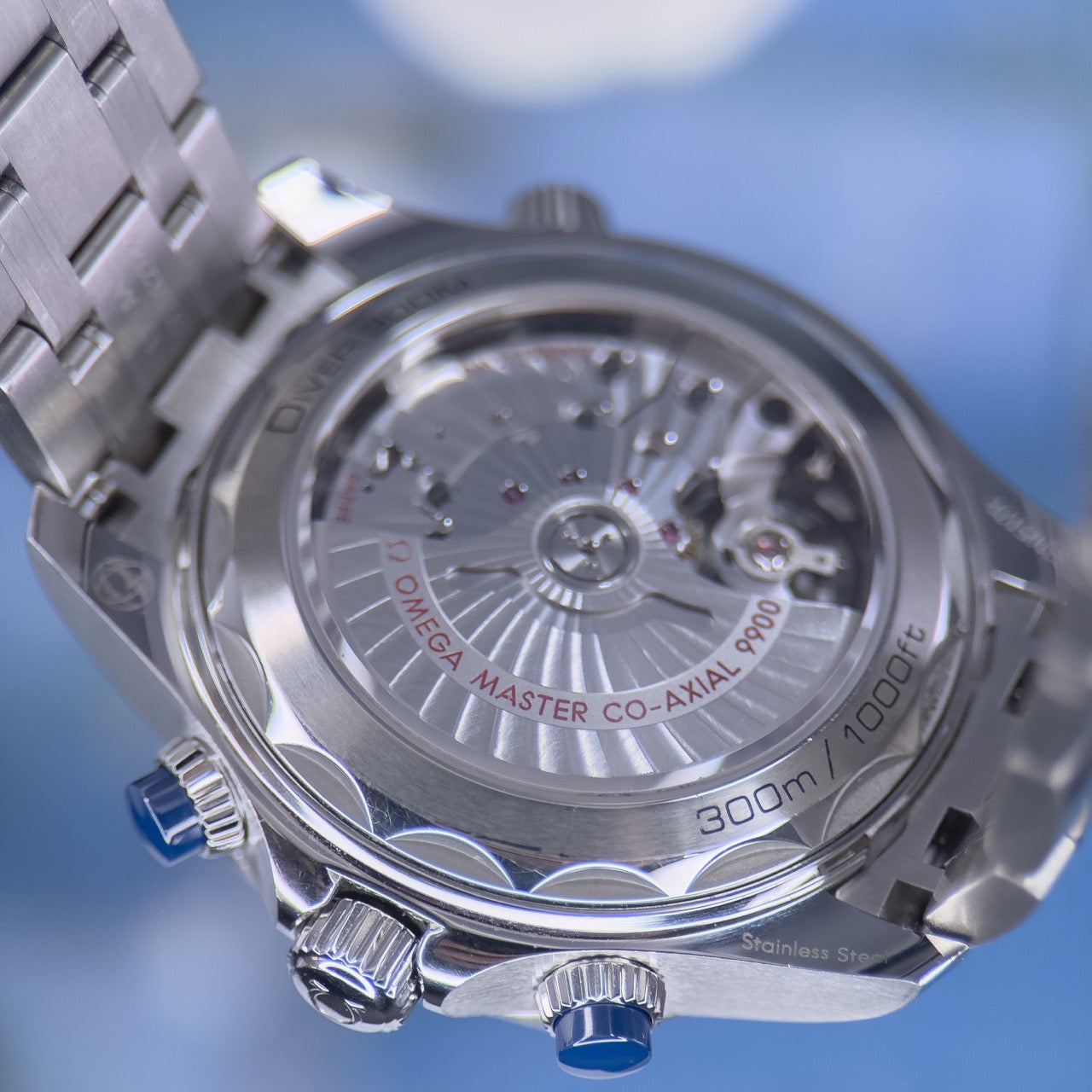 Omega Seamaster Diver 300m Chronograph 44 210.30.44.51.03.001 Blue Dial