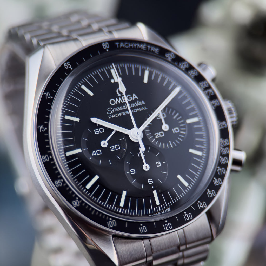Pre-Owned Omega Speedmaster Professional Moonwatch Full Set & Full Links