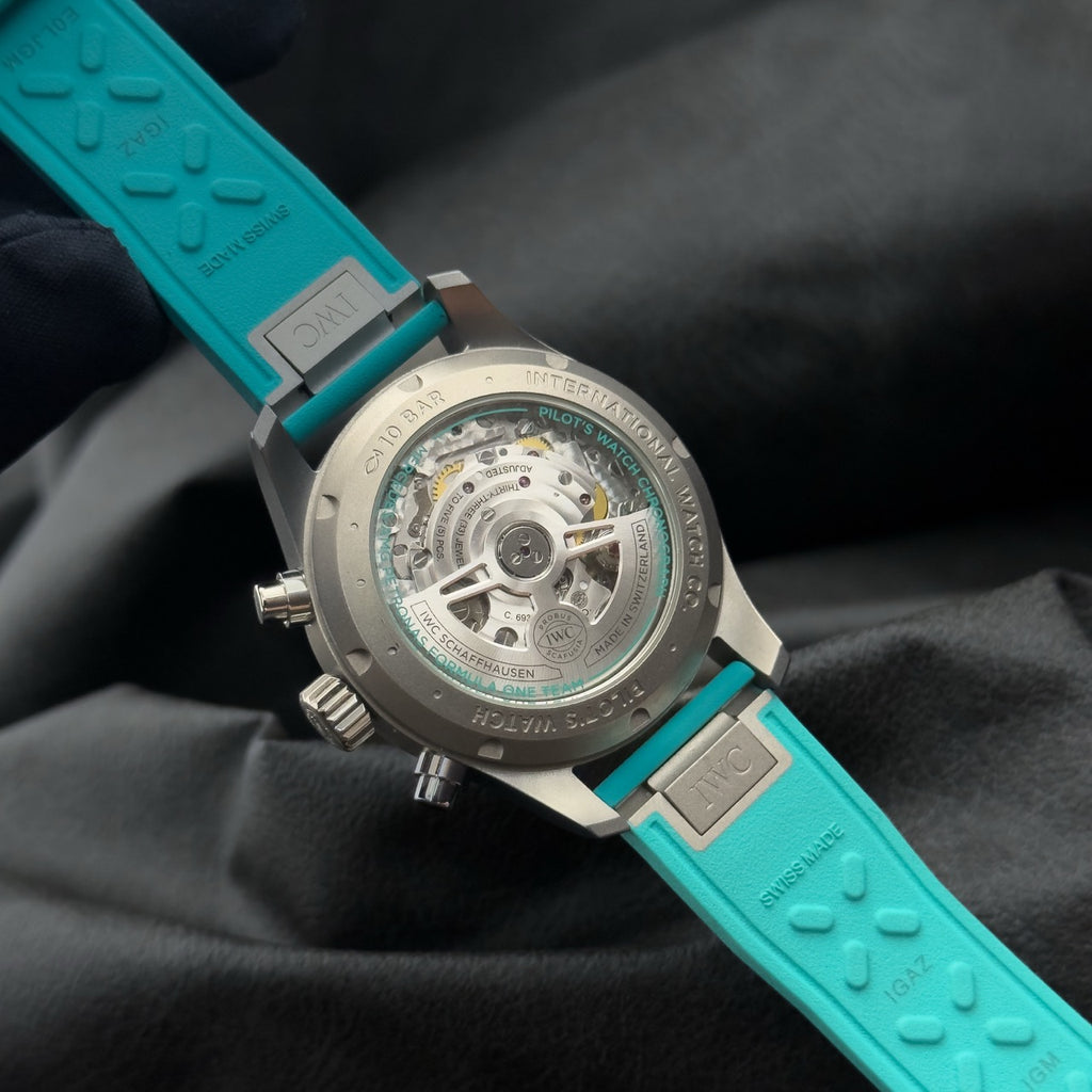 IWC Pilot's Watch Chronograph 41 Mercedes-AMG Petronas Formula One Team — Ref. IW388108 — January 2026 — Full Set — Warranty to 2034