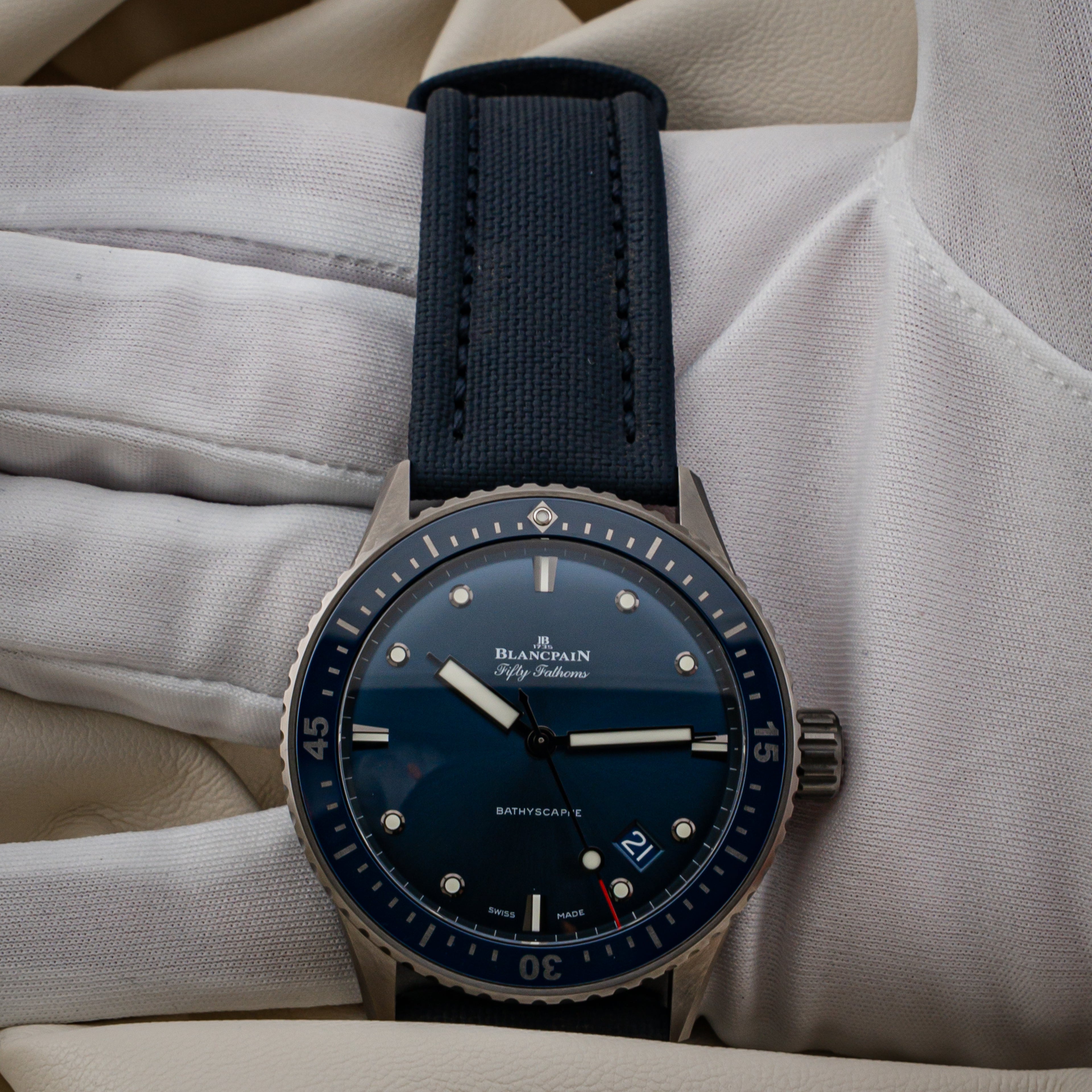 Blancpain Fifty Fathoms Bathyscaphe — Ref. 5000-0240-052A