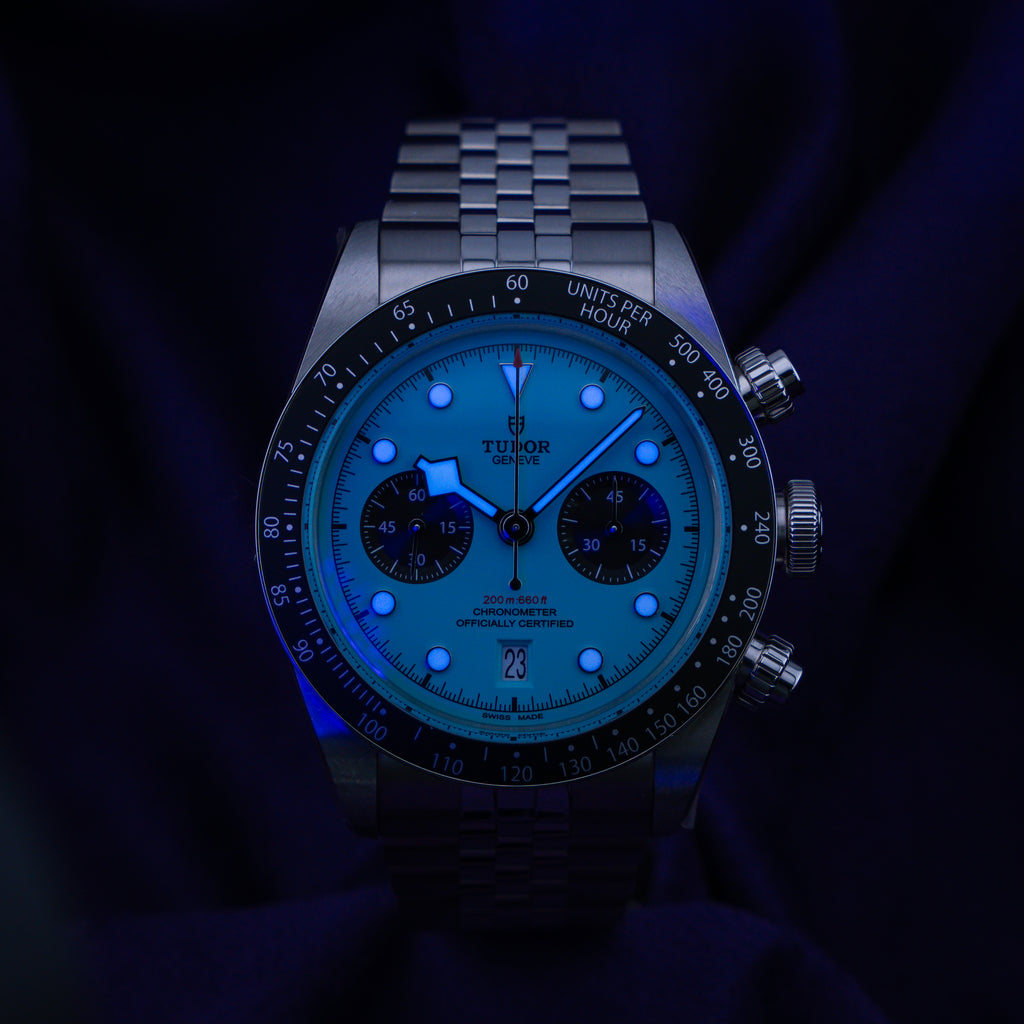Tudor Black Bay Chrono “Flamingo Dial” Turquoise Dial M79360N-0024