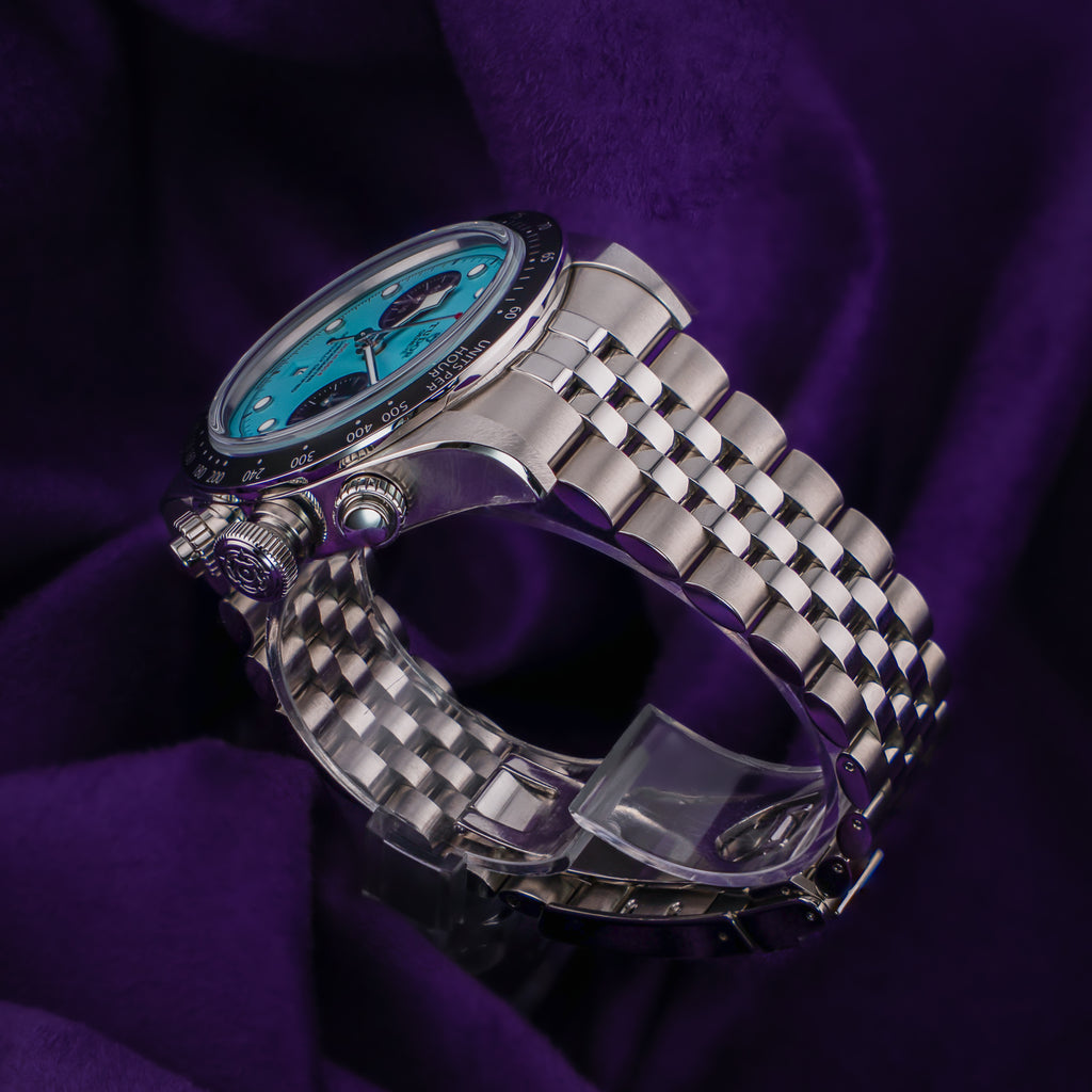 Tudor Black Bay Chrono “Flamingo Dial” Turquoise Dial M79360N-0024