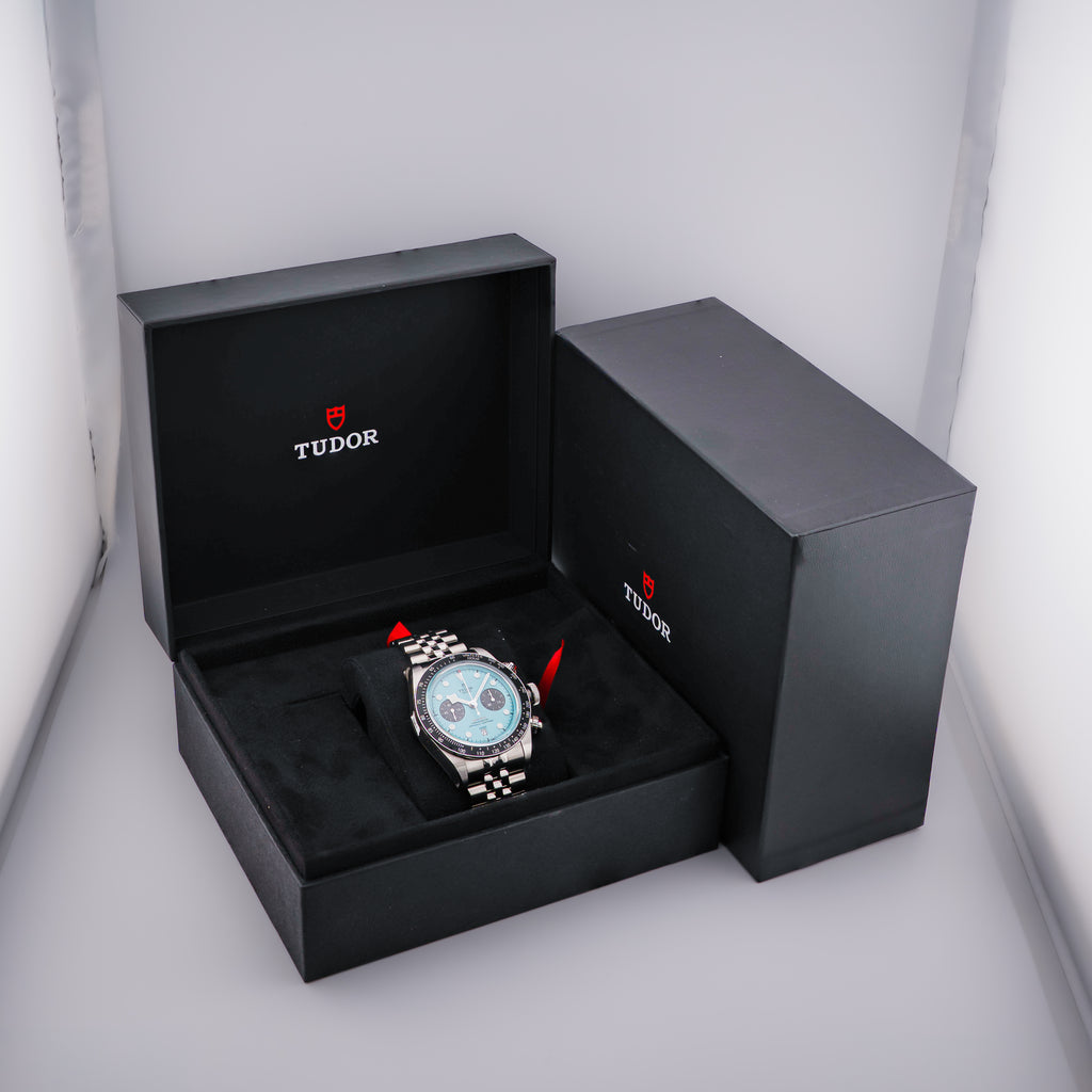Tudor Black Bay Chrono “Flamingo Dial” Turquoise Dial M79360N-0024