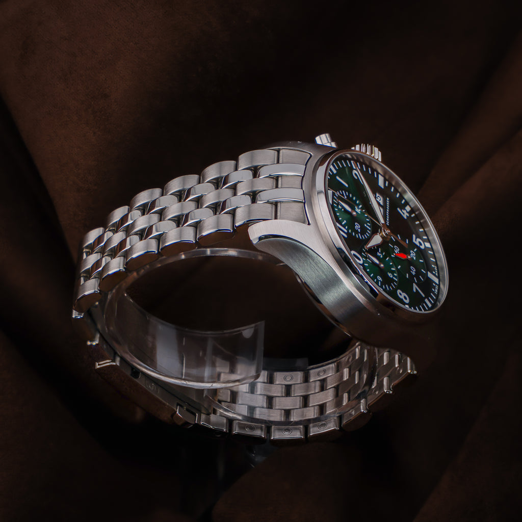 IWC Pilot's Watch Chronograph 41MM - Green Dial - Ref. IW388104 - 2022 - Full Set