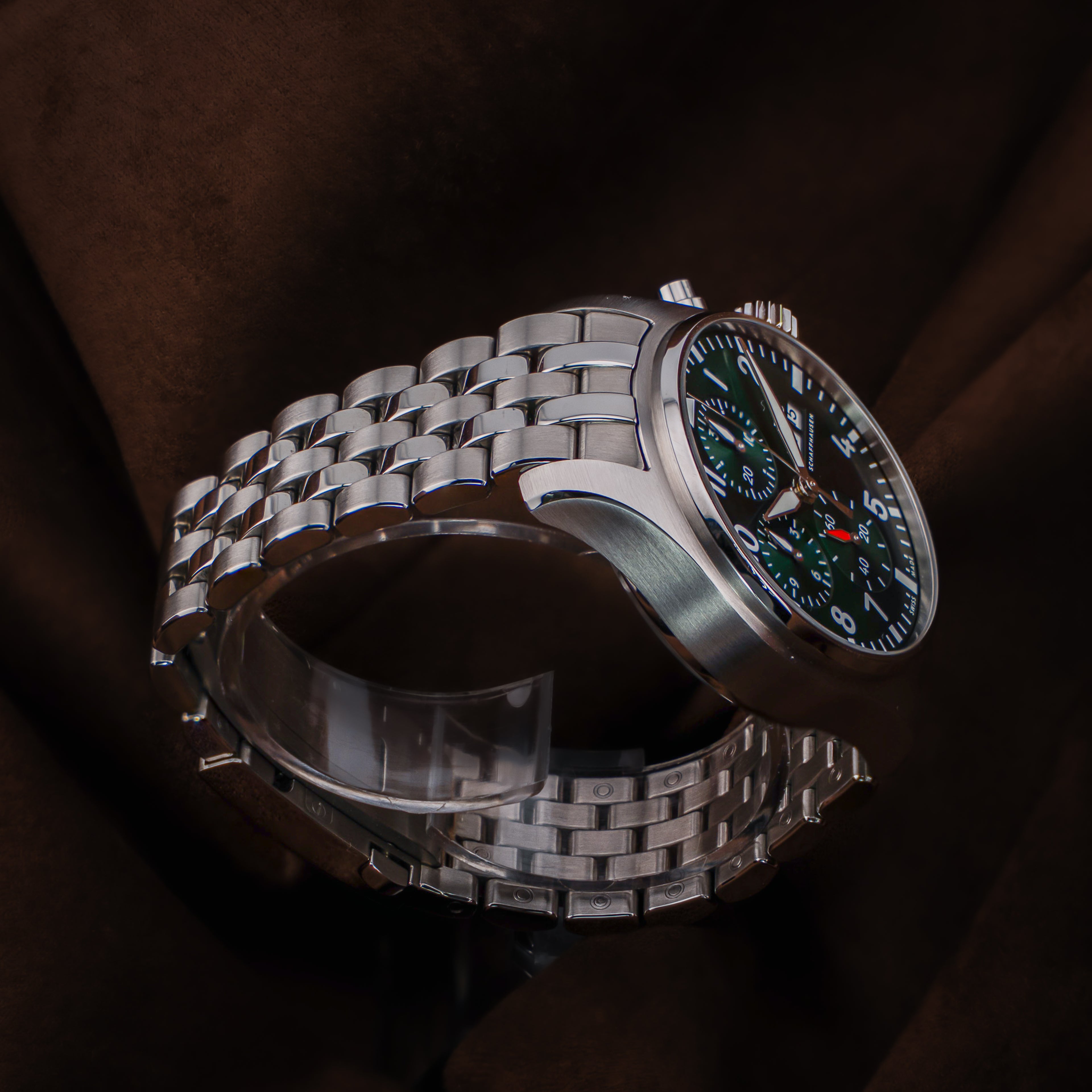 IWC Pilot's Watch Chronograph 41MM - Green Dial - Ref. IW388104 - 2022 - Full Set