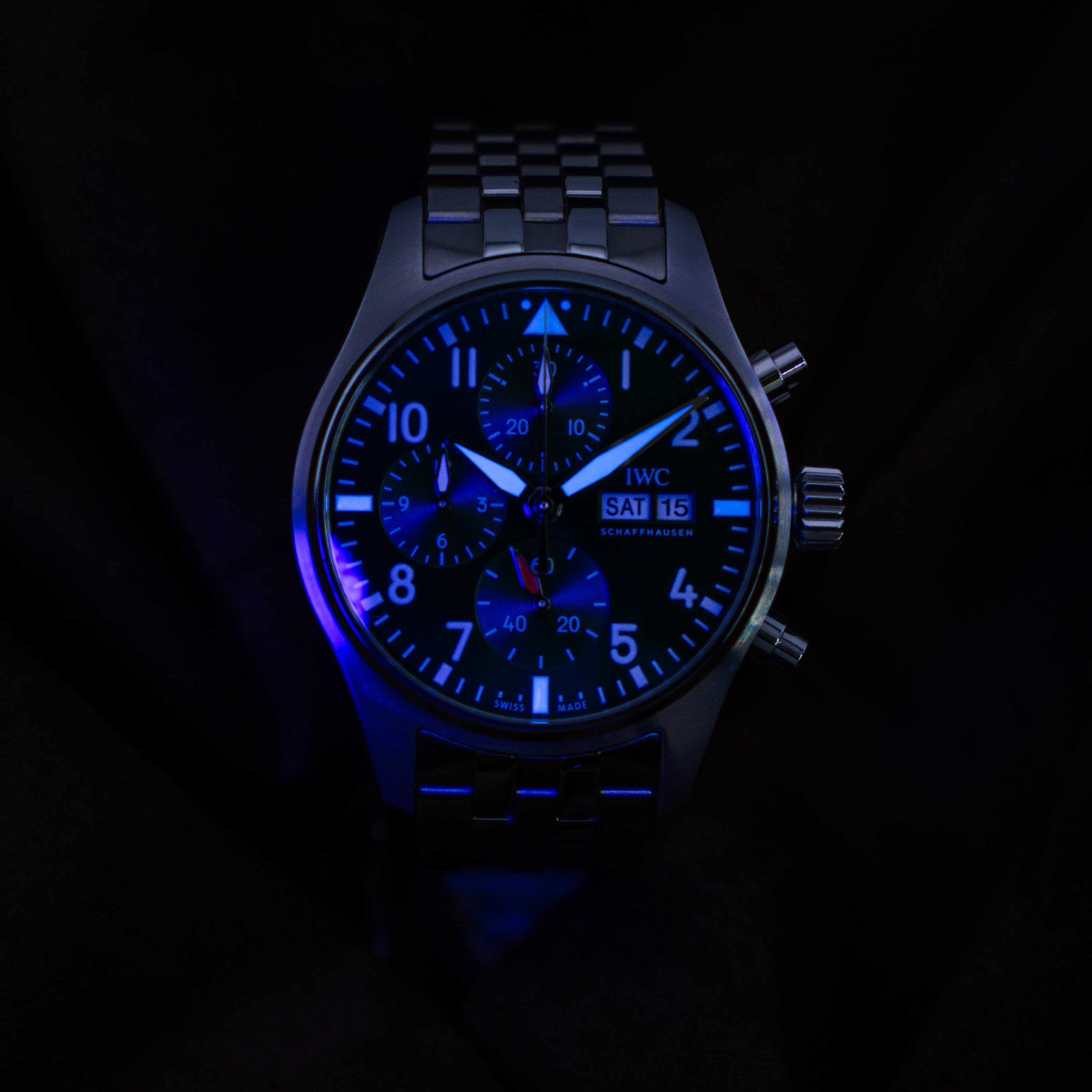 IWC Pilot's Watch Chronograph 41MM - Green Dial - Ref. IW388104 - 2022 - Full Set