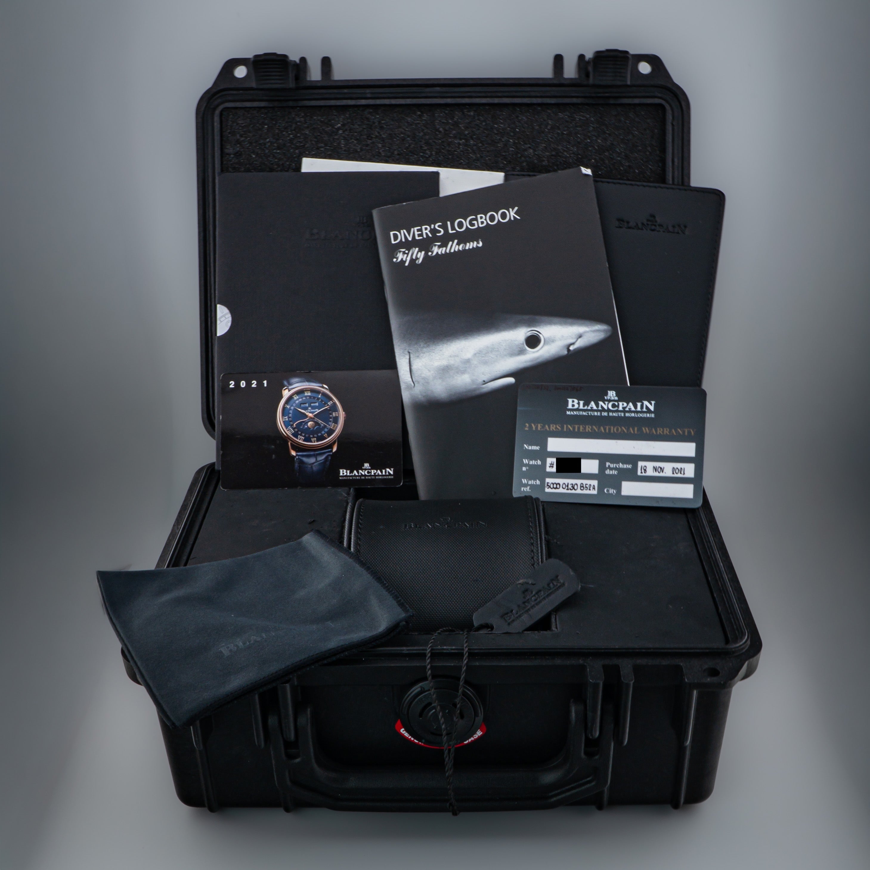Blancpain Fifty Fathoms Bathyscaphe — Ref. 5000-0240-052A