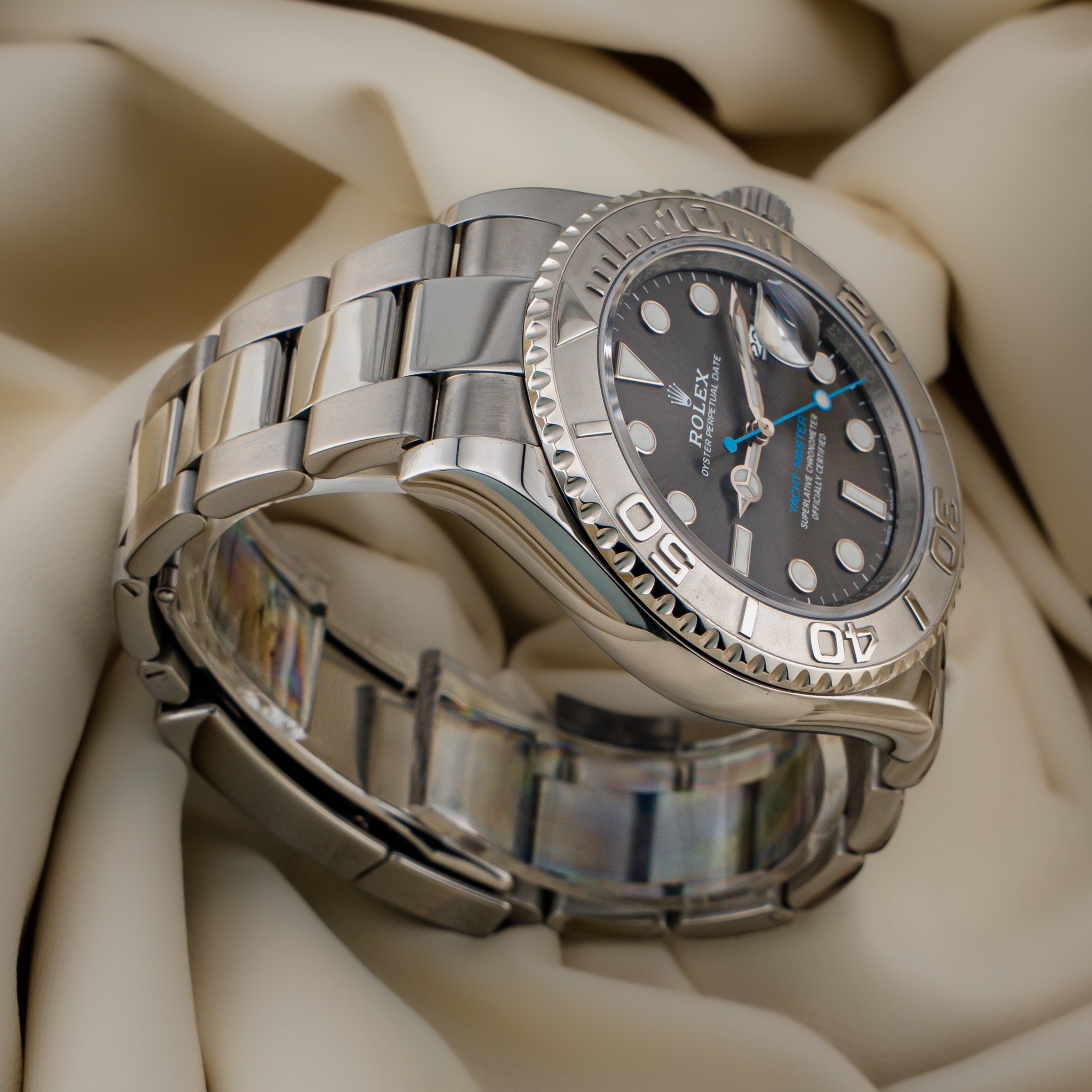 Rolex Yacht-Master 40 — Ref. 126622 Rhodium Dial Full Set