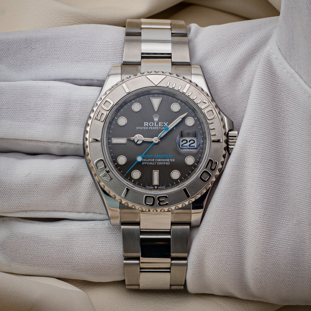 Rolex Yacht-Master 40 — Ref. 126622 Rhodium Dial Full Set