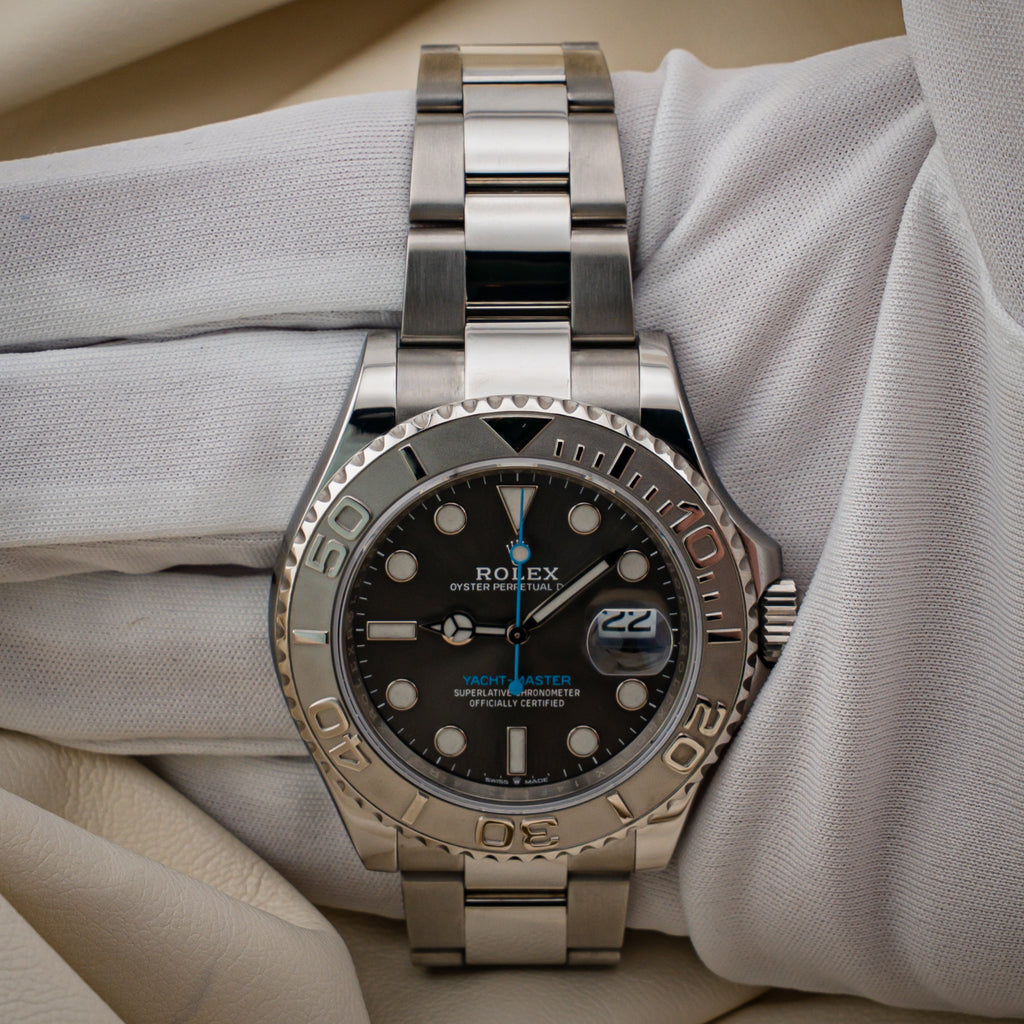 Rolex Yacht-Master 40 — Ref. 126622 Rhodium Dial Full Set
