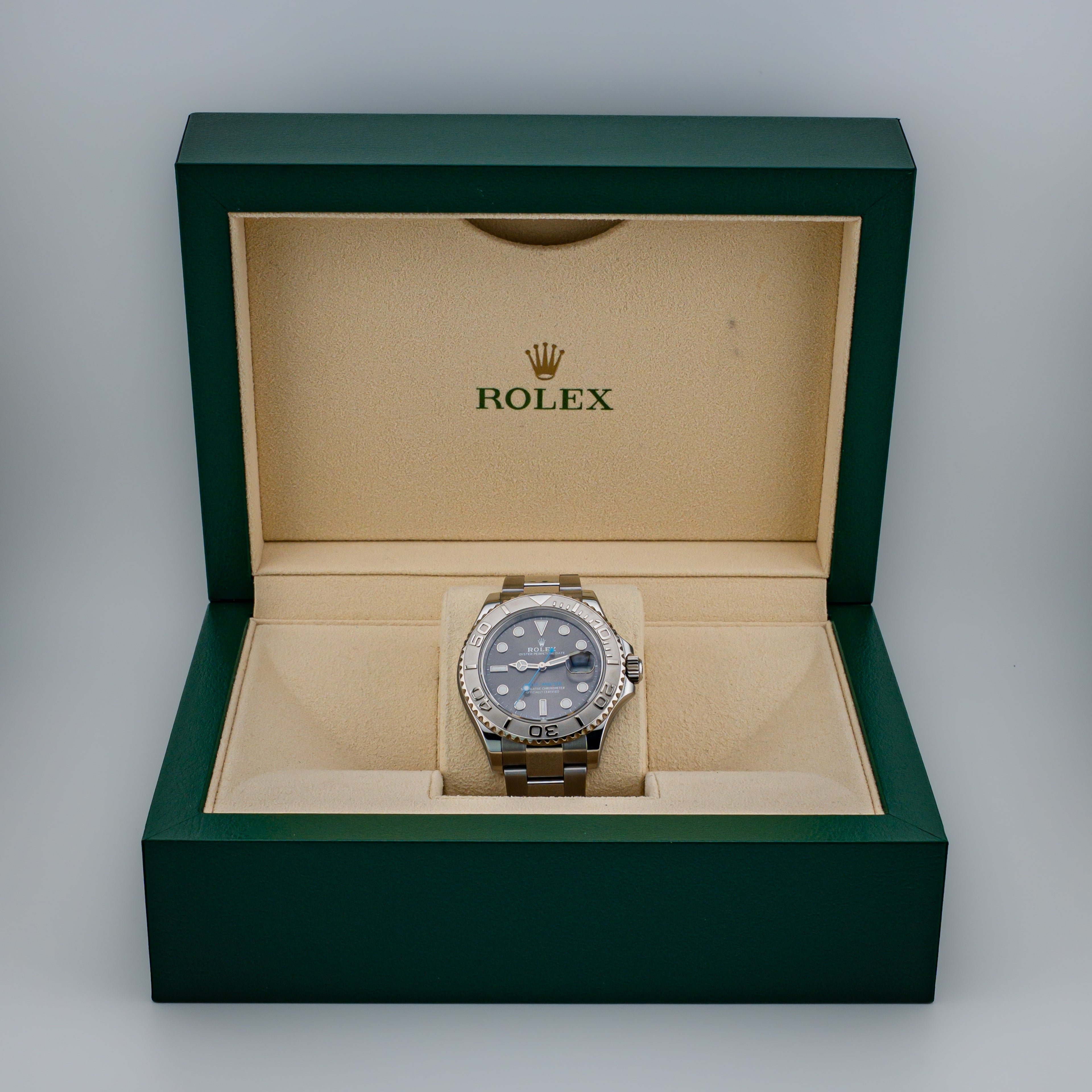 Rolex Yacht-Master 40 — Ref. 126622 Rhodium Dial Full Set