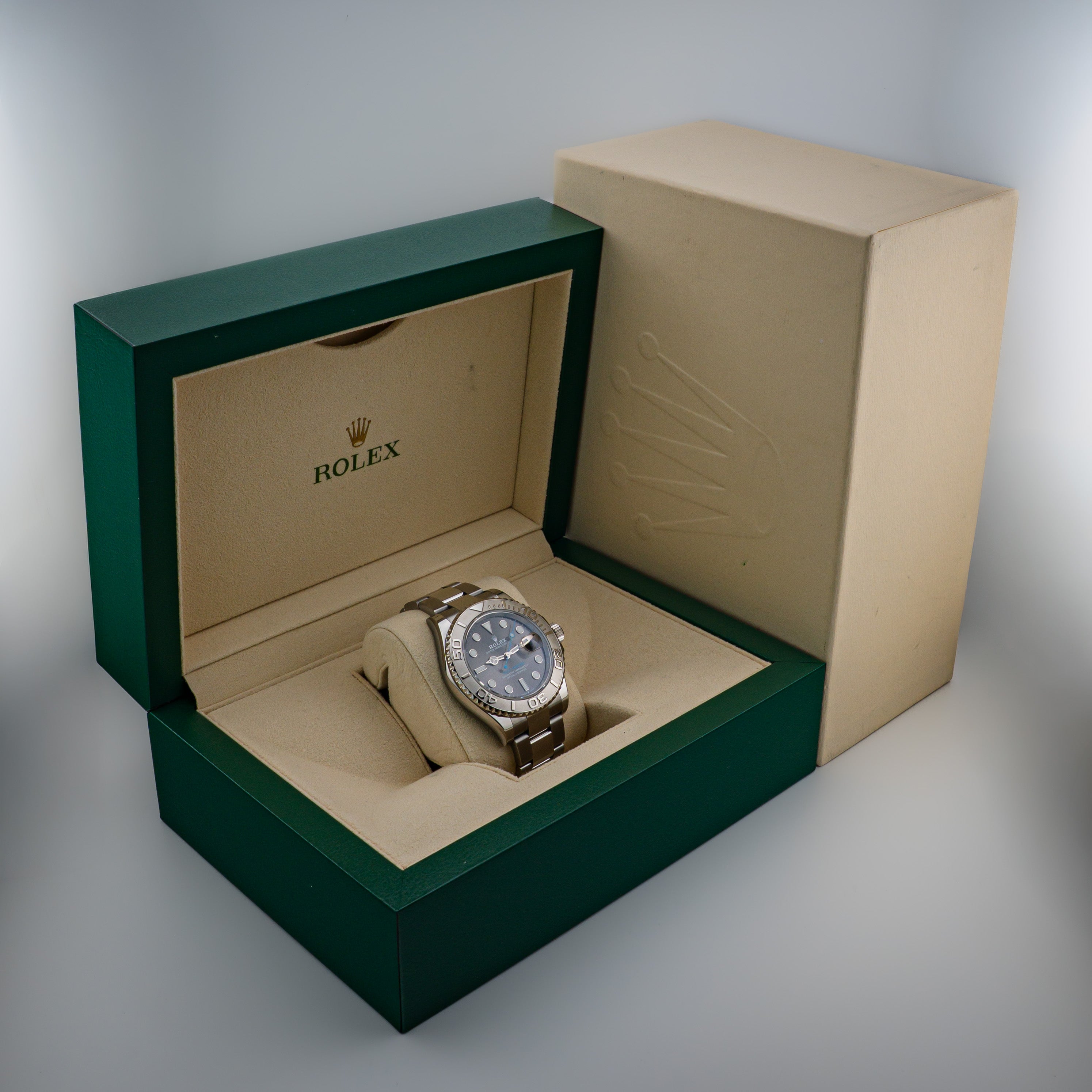 Rolex Yacht-Master 40 — Ref. 126622 Rhodium Dial Full Set