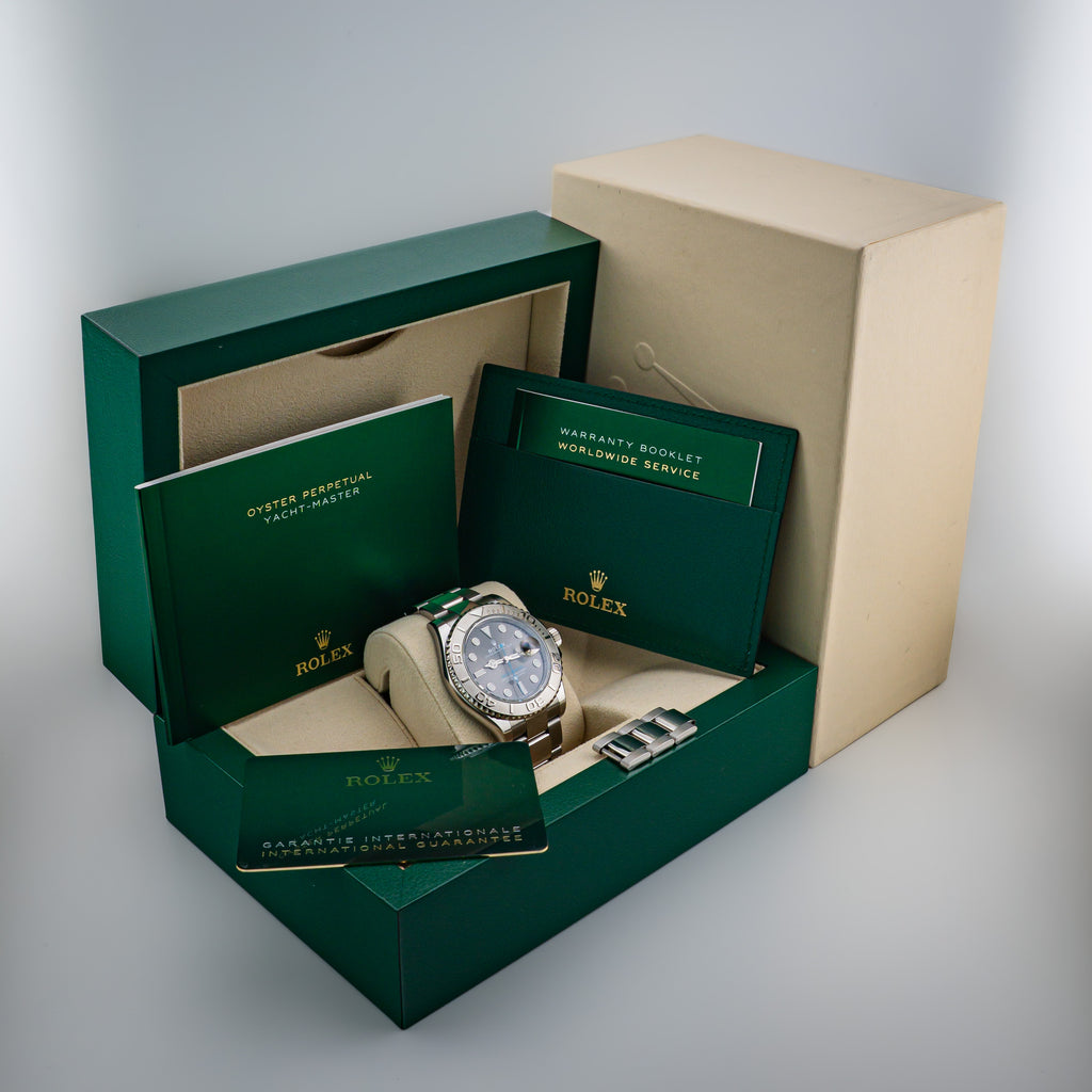 Rolex Yacht-Master 40 — Ref. 126622 Rhodium Dial Full Set
