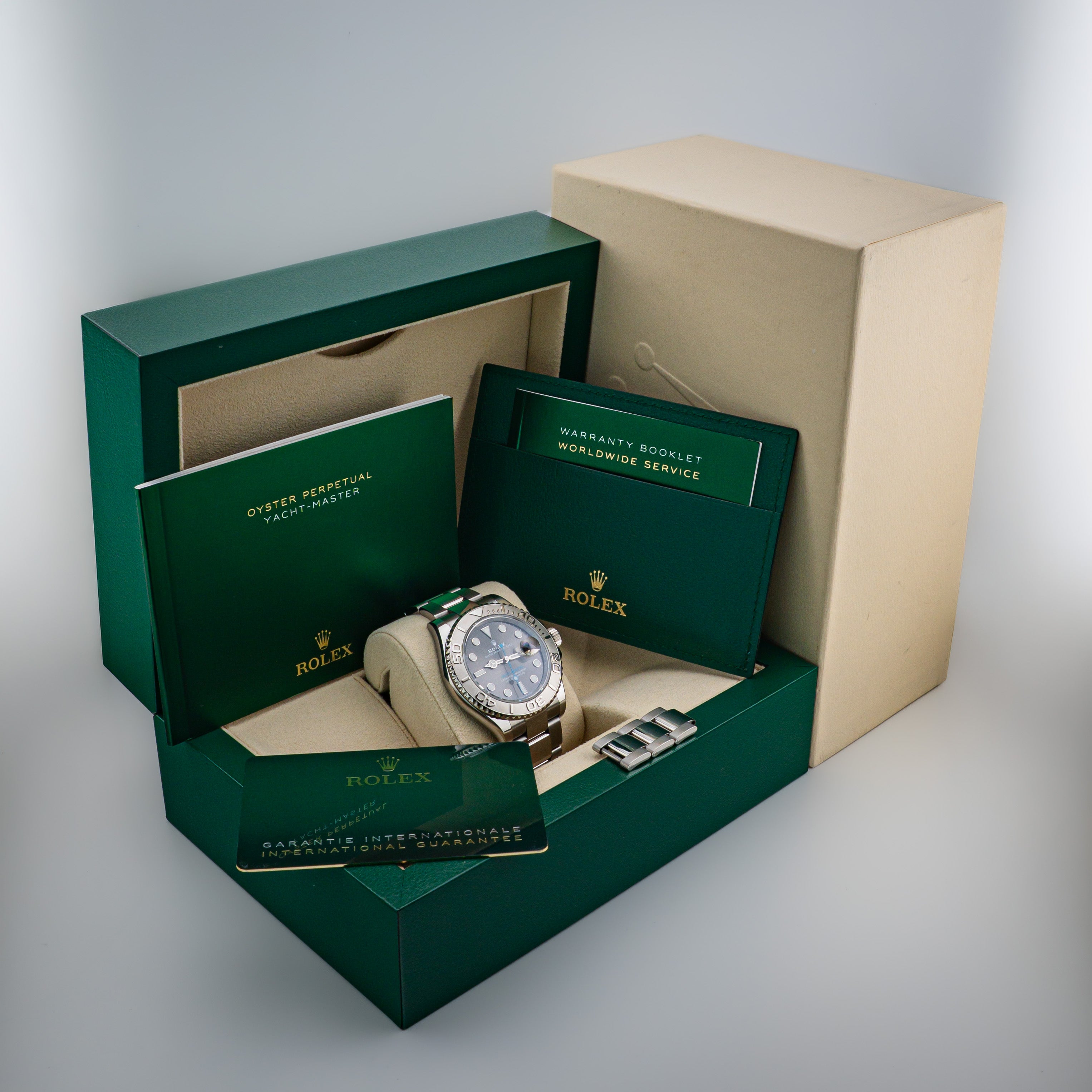 Rolex Yacht-Master 40 — Ref. 126622 Rhodium Dial Full Set