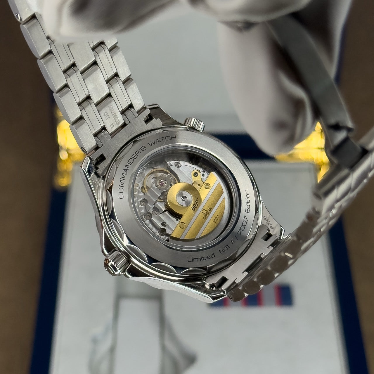 Omega Seamaster Diver 300M Commander's Watch — Ref. 212.32.41.20.04.001 — Limited Edition