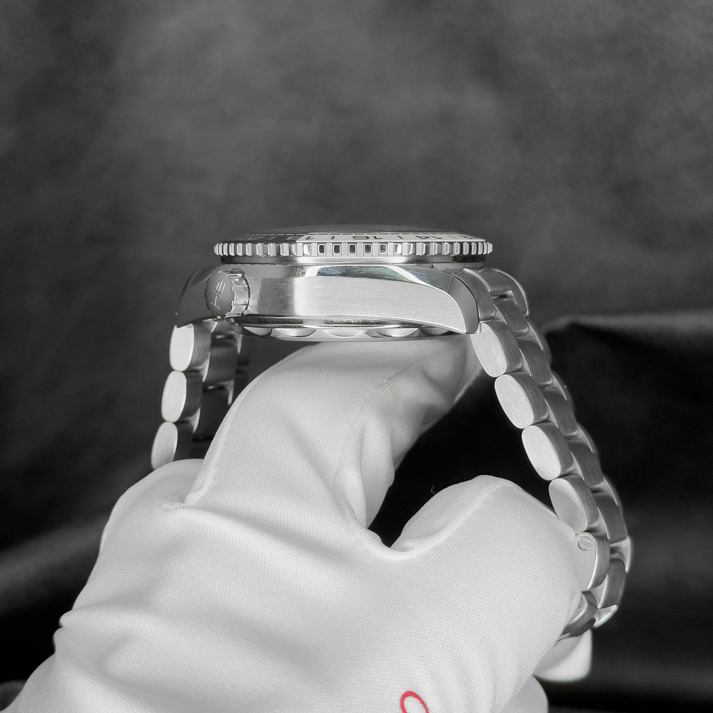 Pre-owned Omega Seamaster Planet Ocean 600M GMT Ref. 215.30.44.22.01.001 — The Crown & Crystal Chandler AZ