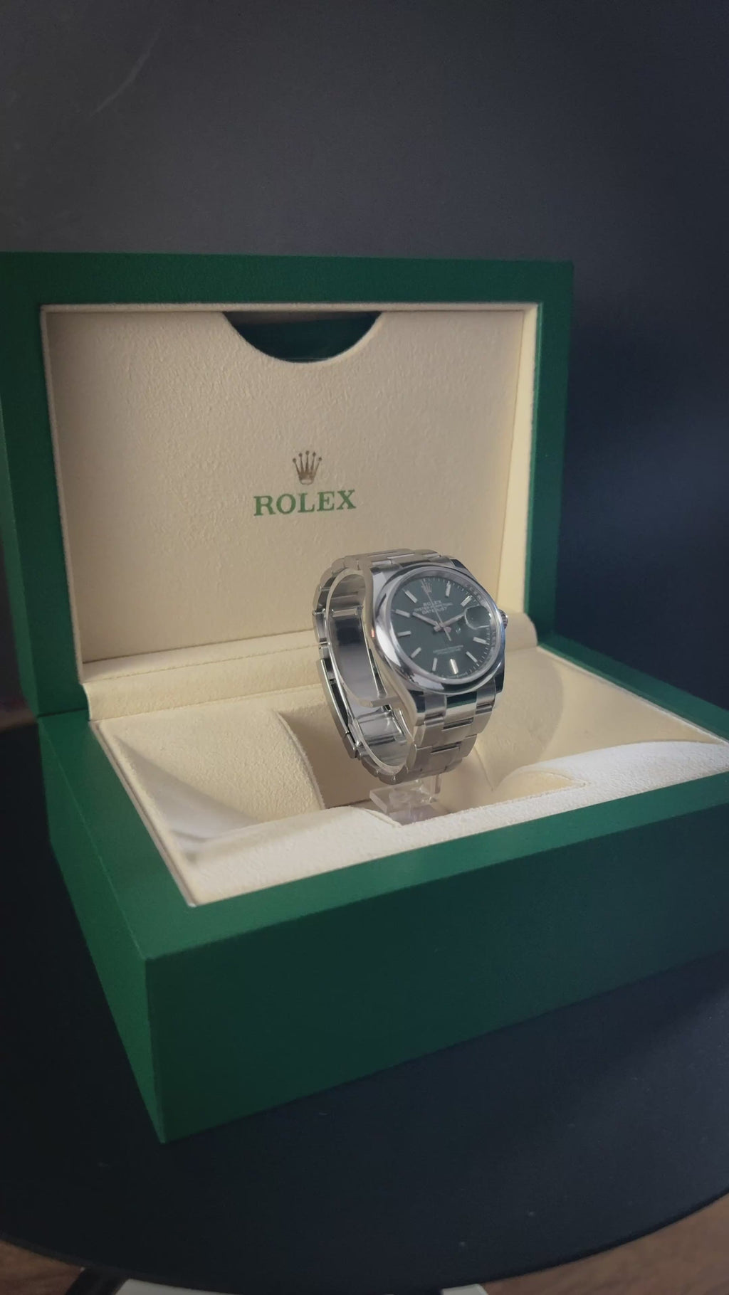 2025 Rolex Datejust 36mm 126200 Oyster Mint Green Dial. Full Set Incl white tag