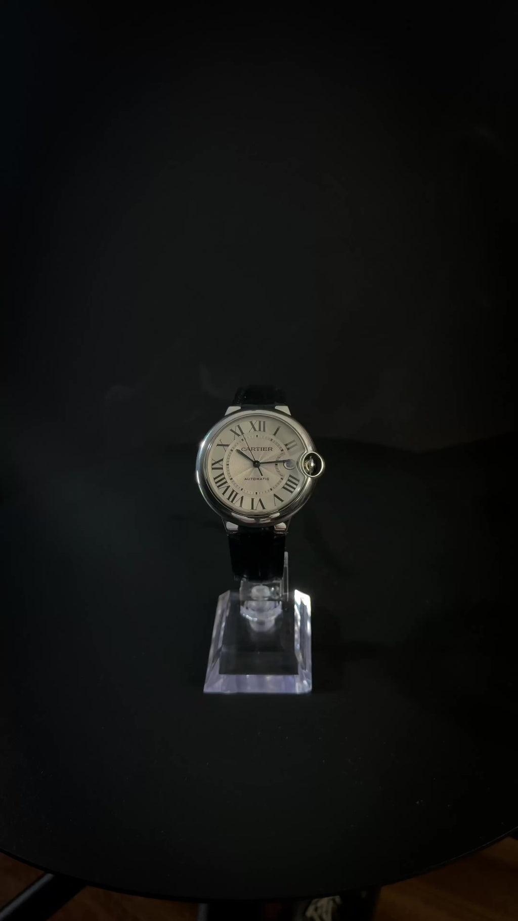 Cartier Ballon Bleu WSBB0039 40mm Silver Dial Stainless Steel Box & Papers