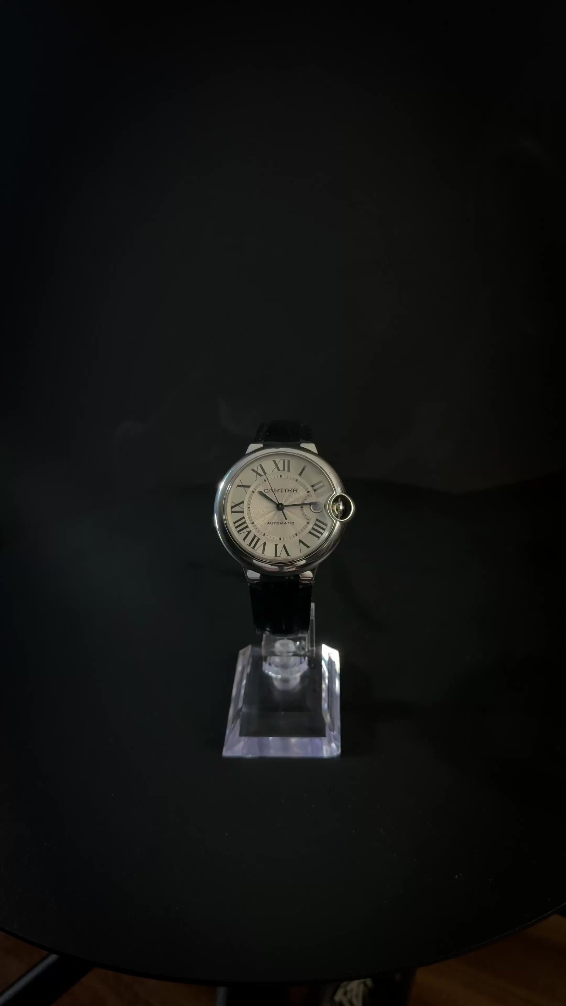 Cartier Ballon Bleu WSBB0039 40mm Silver Dial Stainless Steel Box & Papers